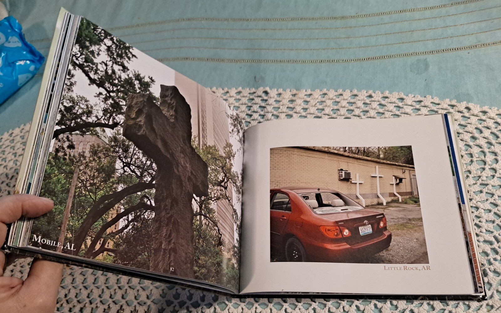 Crossing America, A Photographic Journey by Donald Seitz, 2009, HC, 129 pages