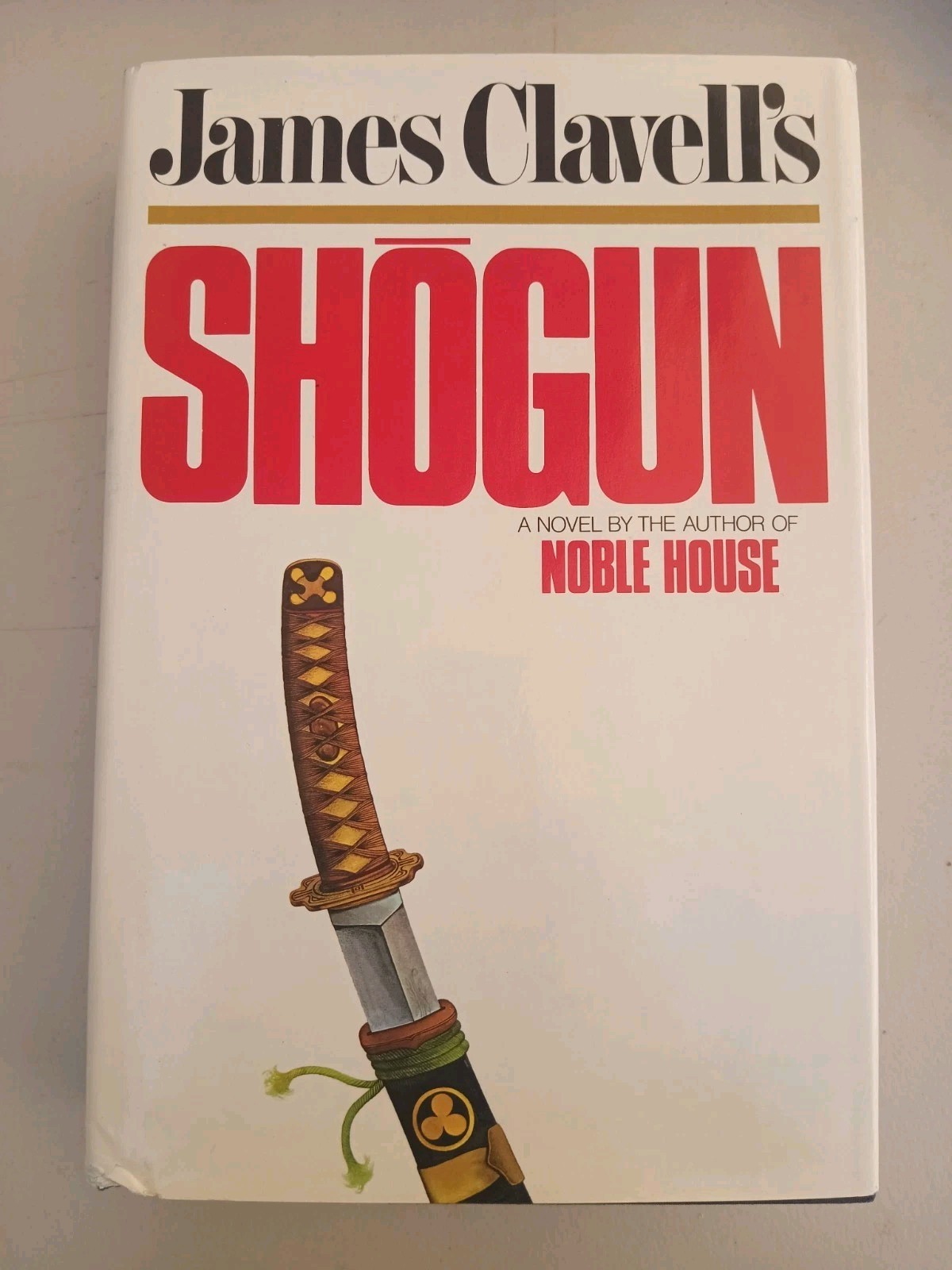 Vintage James Clavell’s Shogun HC/DJ First Delacorte Printing Book