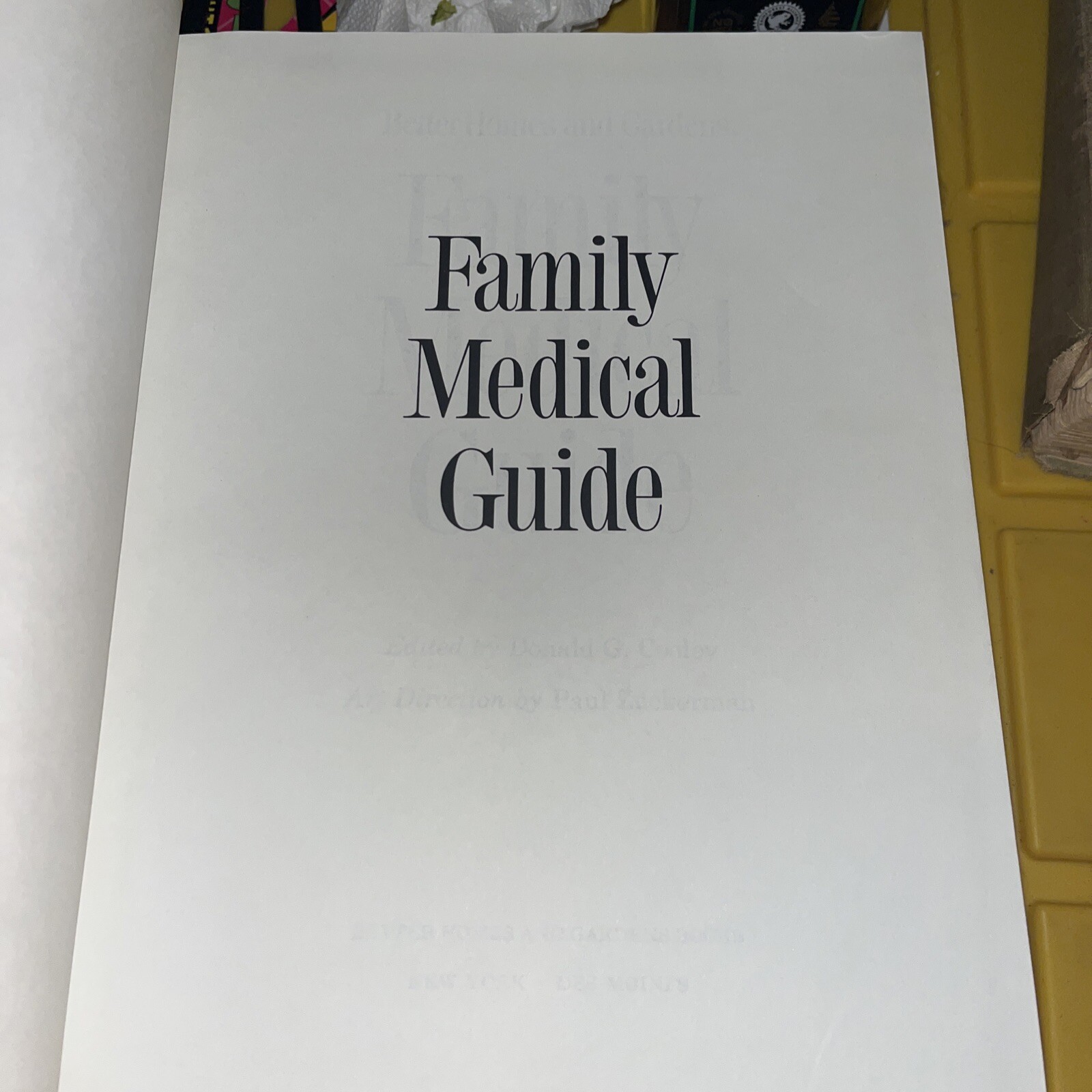 Family Medical Guide Donald G. Cooley Better Homes Gardens 1976 Meredith Corp Y
