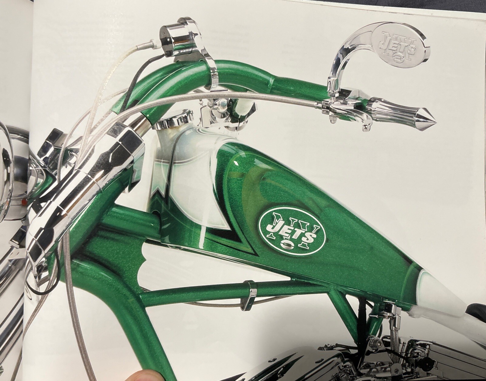 Motorcycle Memorabilia American Chopper At Full Throttle by Mike Flaherty