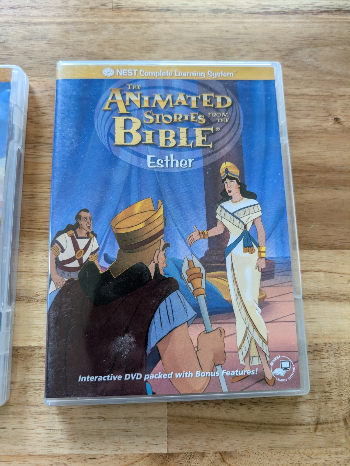 THE ANIMATED STORIES FROM THE BIBLE BY NEST DVD, Esther And Ruth, Lot Of 2