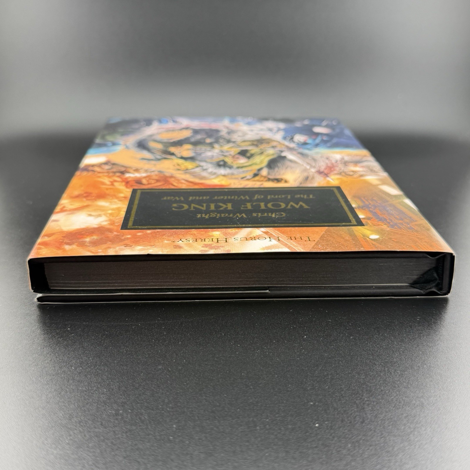 The Horus Heresy: Wolf King By Chris Wraight Hardcover Warhammer SIGNED