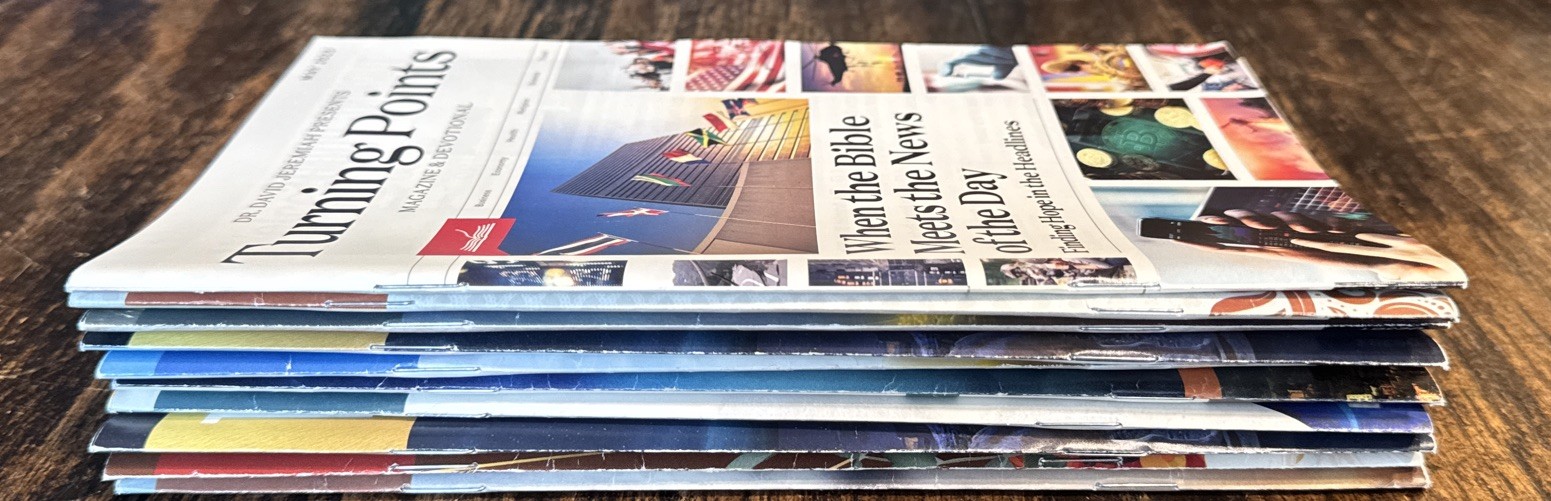 Turning Points Magazines (7 magazines July-December + Feb) 2025 David Jeremiah