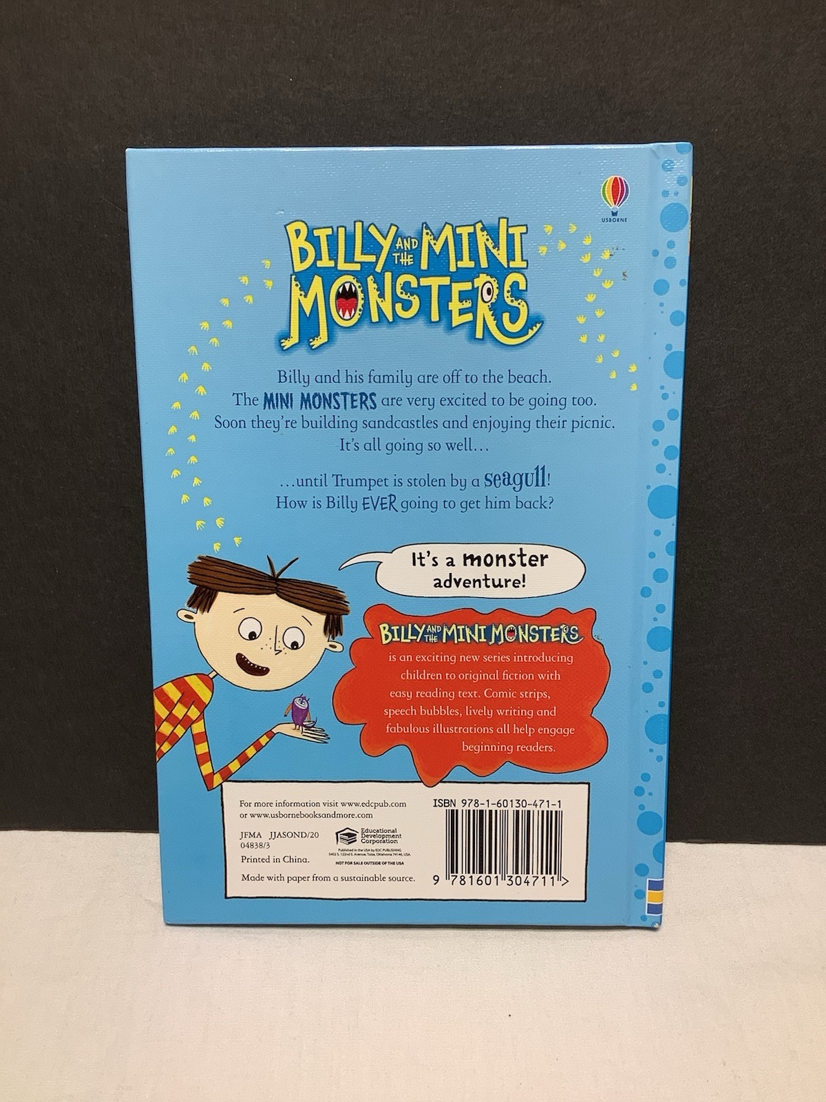 Usborne Billy and the Mini Monsters Books Lot of 9 Hard Cover EUC
