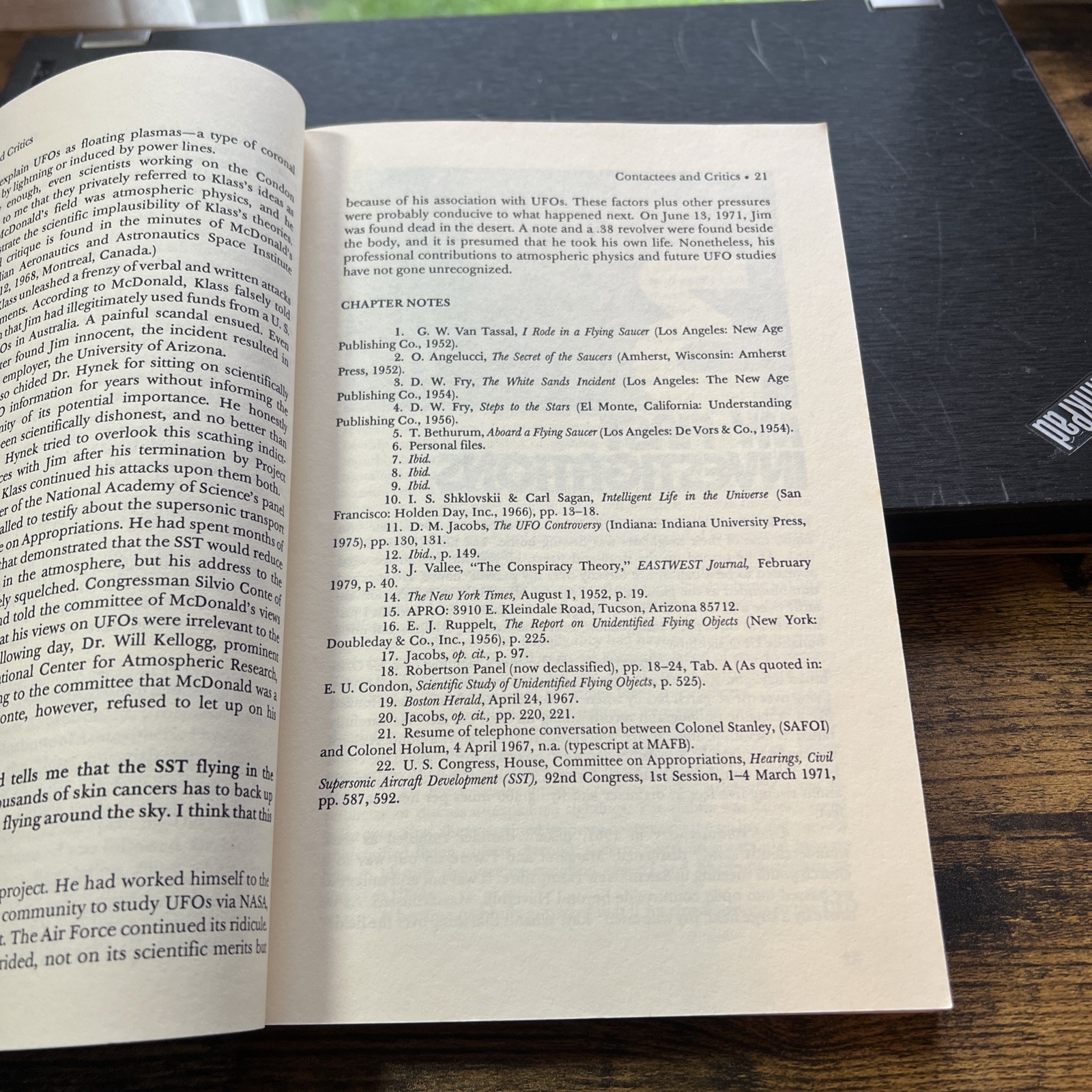 Casebook of a Ufo Investigator: A Personal Memoir by Raymond E. Fowler S2