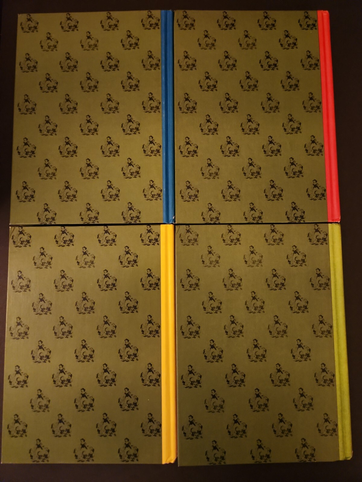 1965 Vintage The Wonderful Worlds of Walt Disney 4 Vol Box Set Golden Press