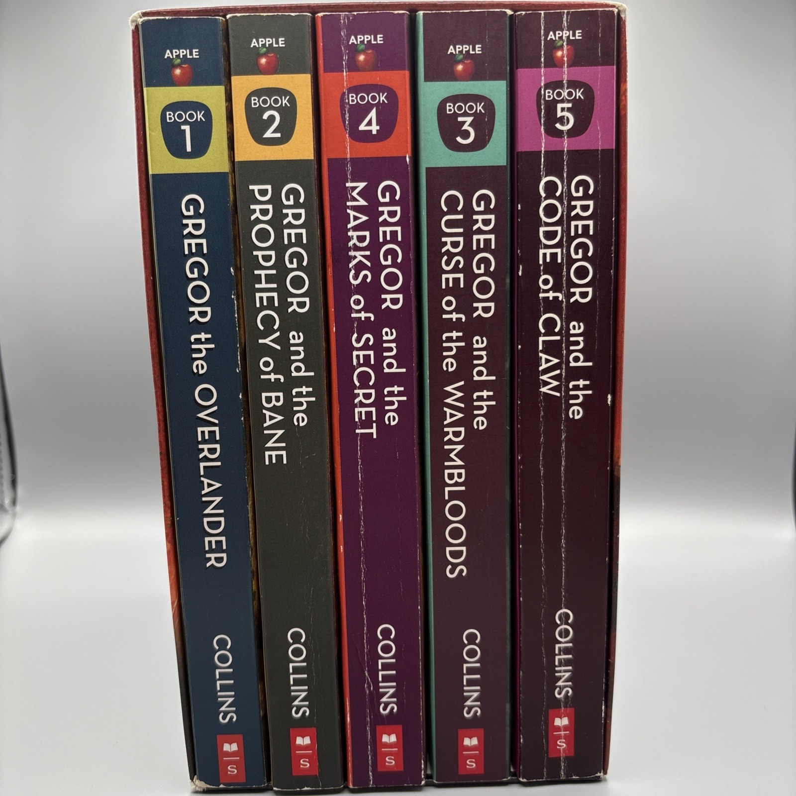Gregor the Underland Chronicles Box Set Suzanne Collins 5 Book Softcover Fantasy