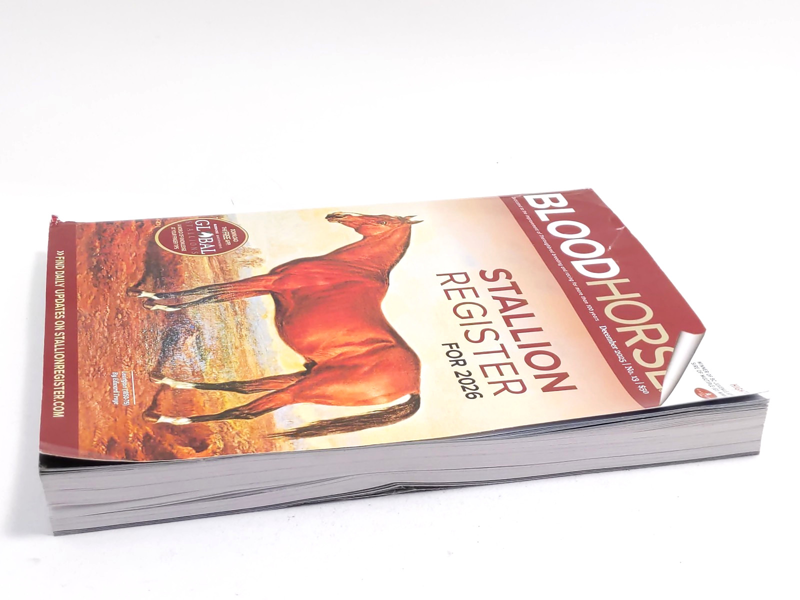 BloodHorse Stallion Register for 2026 – Paperback