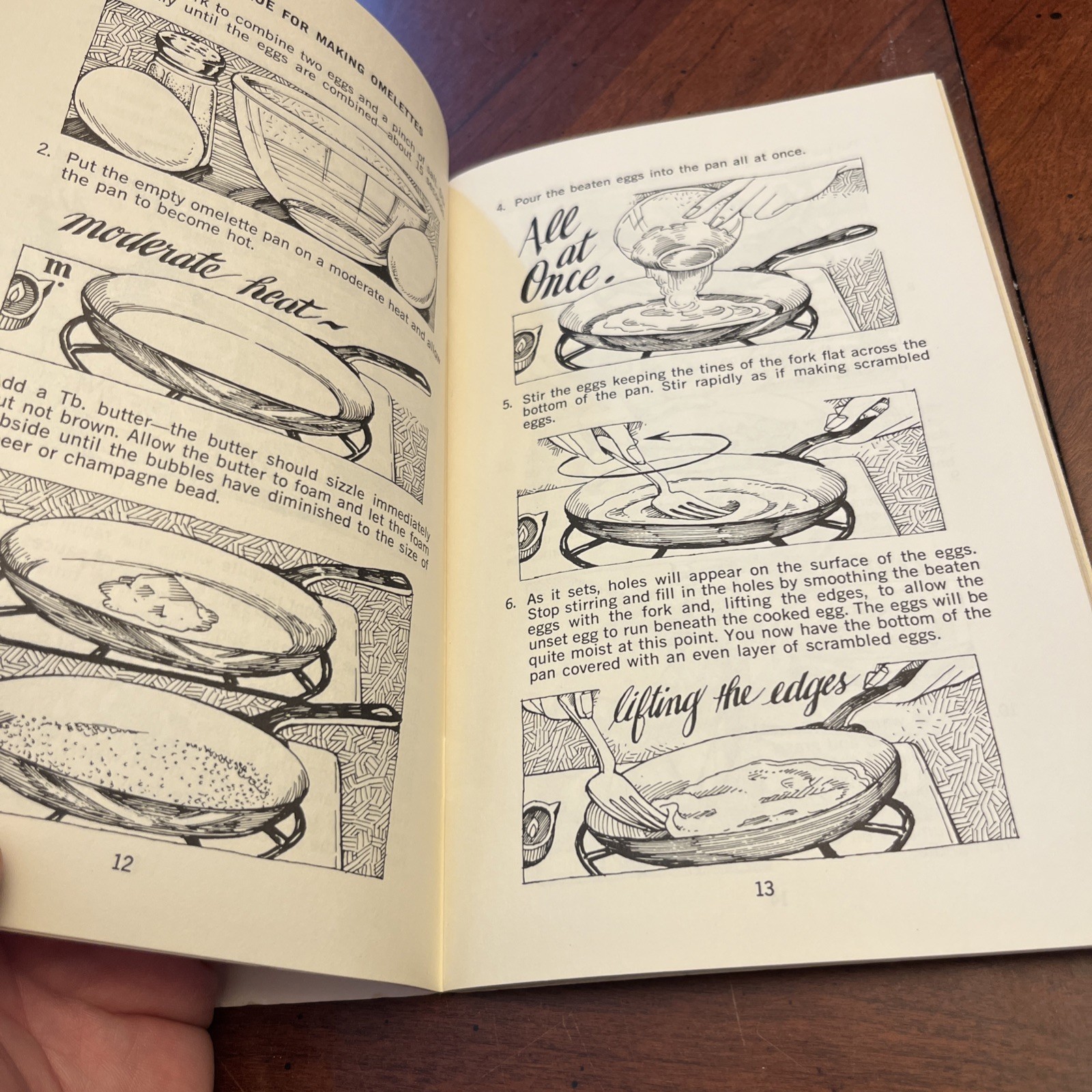 Omelette Originals Cookbook Irena Chalmers Bob Penny VTG PB 1977 Potpourri Press