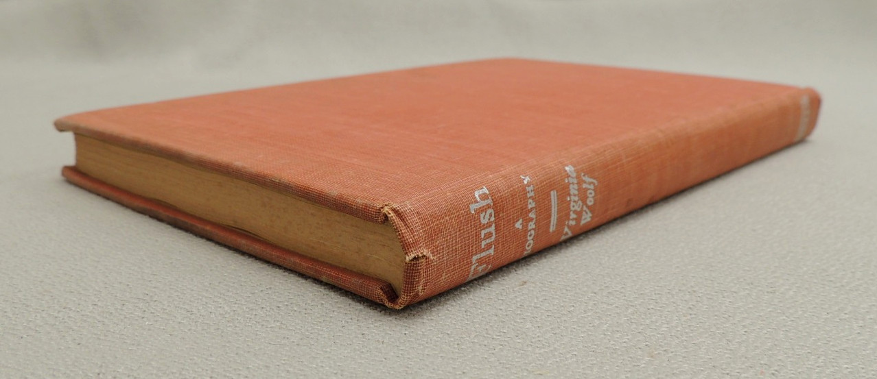 FLUSH: A biography ~ Virginia Woolf ~ Vintage 1933 HC 1st Edition Later Print