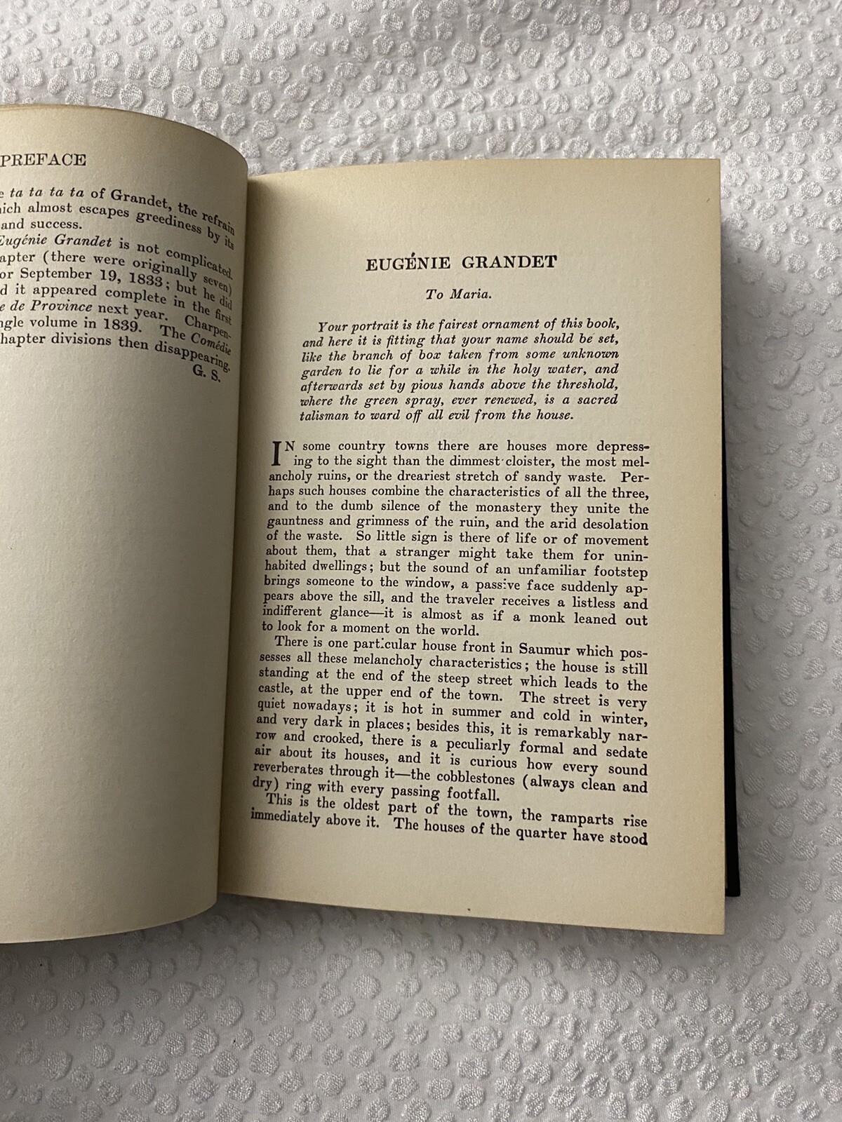 Honore De Balzac Hardcover Vintage Eugene Grander And Other Stories