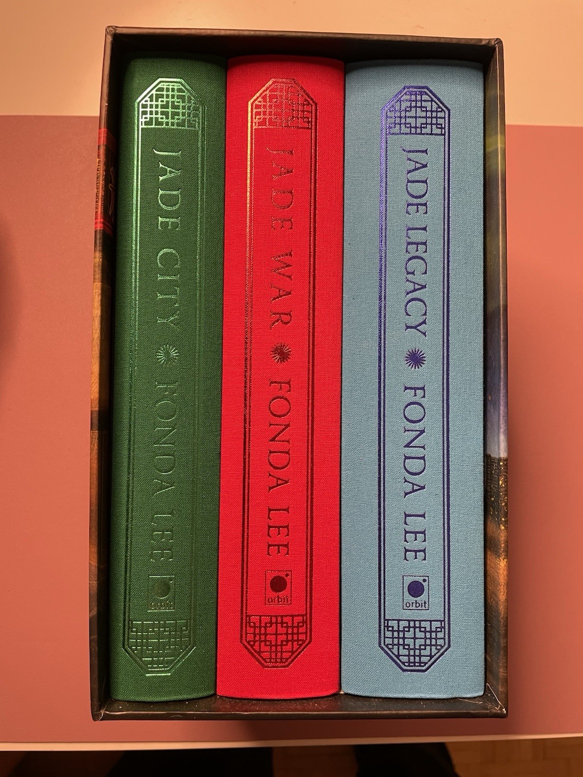 Jade City Series by Fonda Lee Box Set Orbit: The Gold Edition