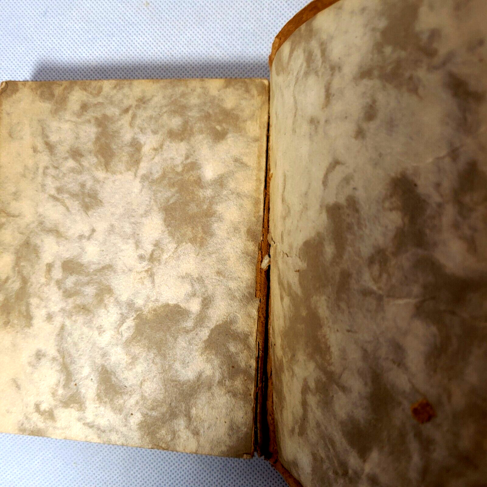 Whittier Birthday Book (1910, Suede Cover) Unmarked Pages