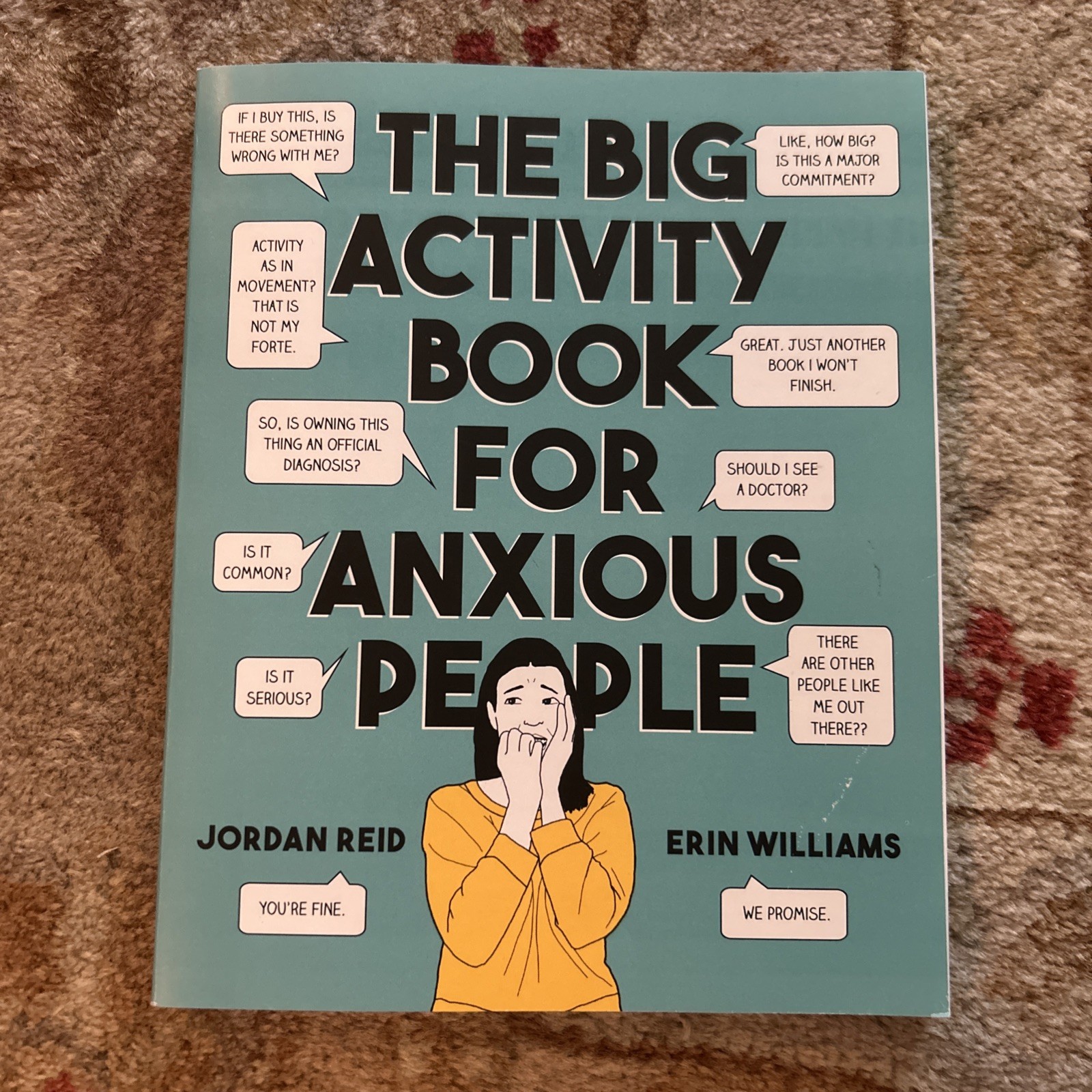 The Big Activity Book for Anxious People by Reid, Jordan, Williams, Erin