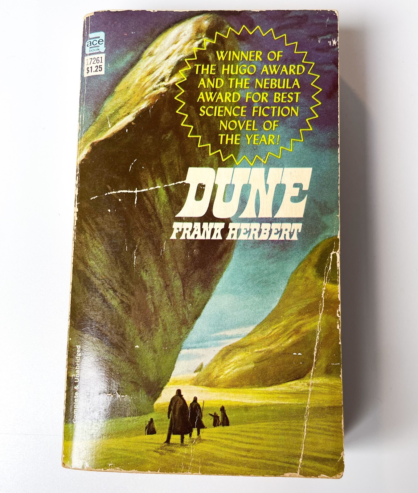 Dune by Frank Herbert Ace Books 1965 $1.25 Paperback