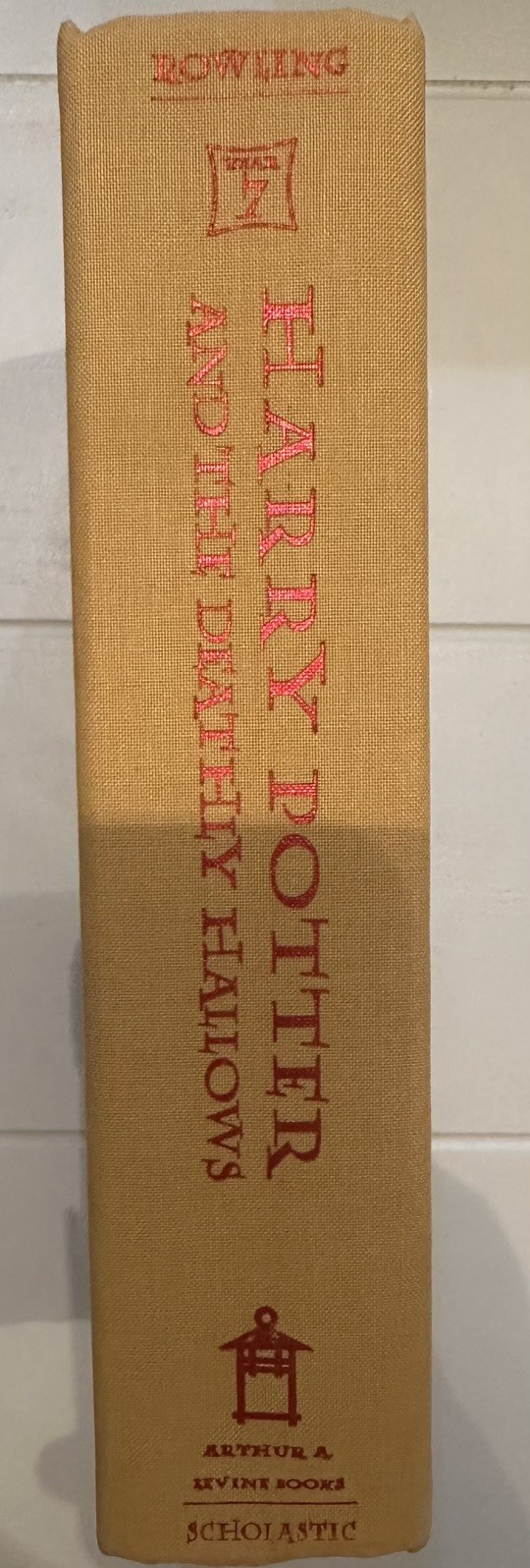 RARE HARRY POTTER And The Deathly Hallows-1st ed/1st printing-*759 Page Error