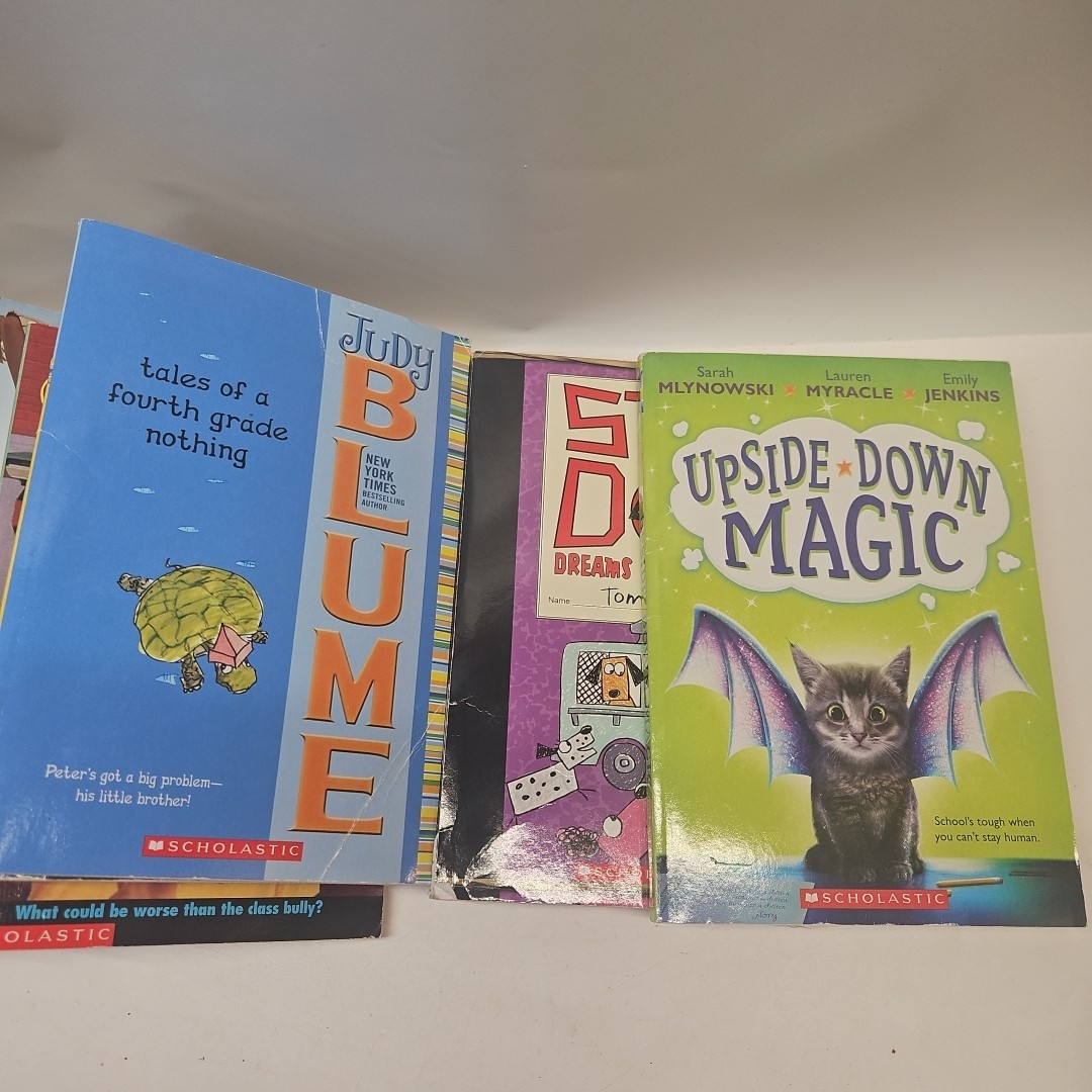 Lot of 16 Childrens Chapter Books Ages 8-12 (3-6 grade) – Scholastic Publishing