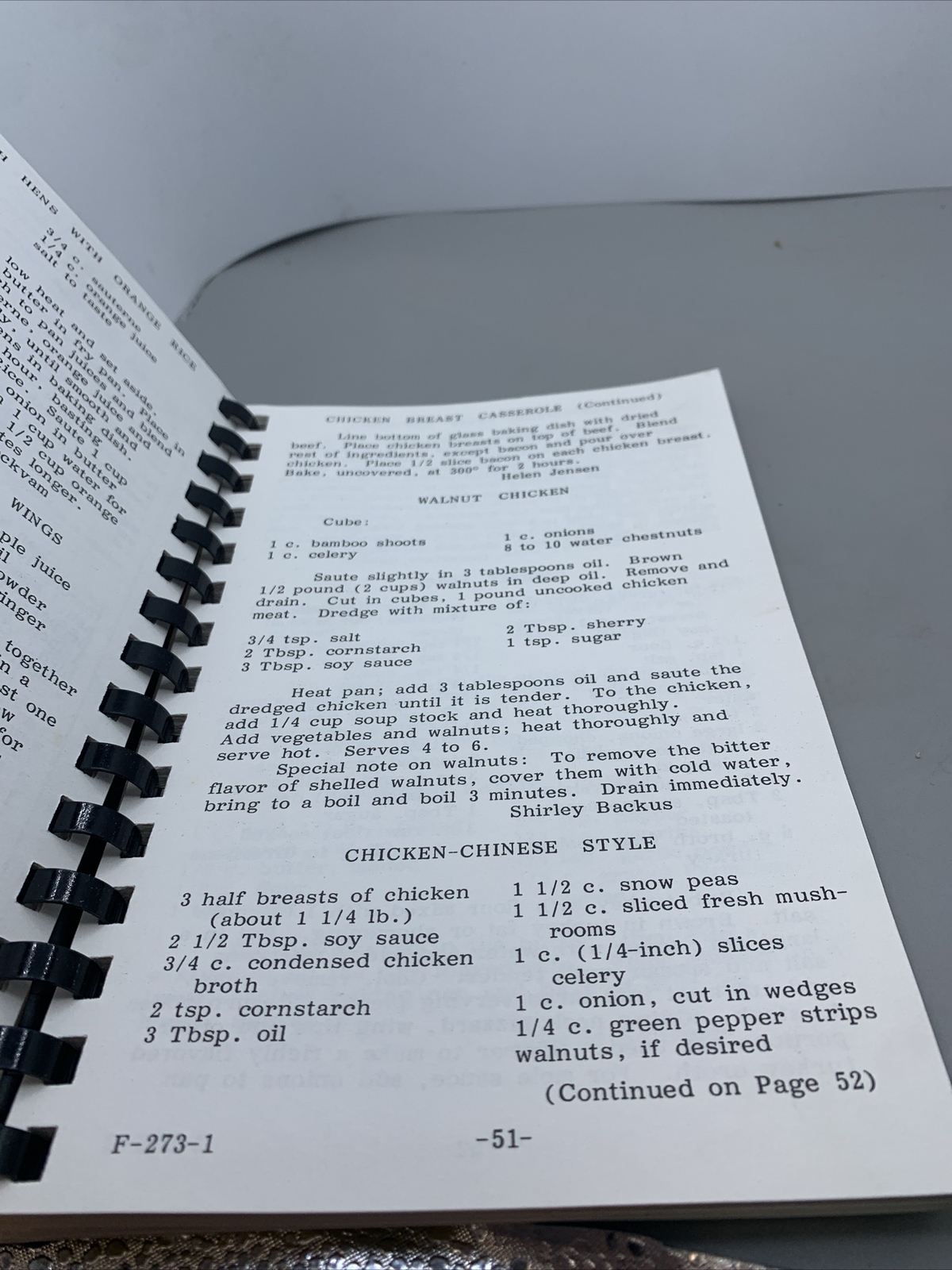 Our Cherished Recipes Cookbook – United Presbyterian Women Cloquet MN Free Ship