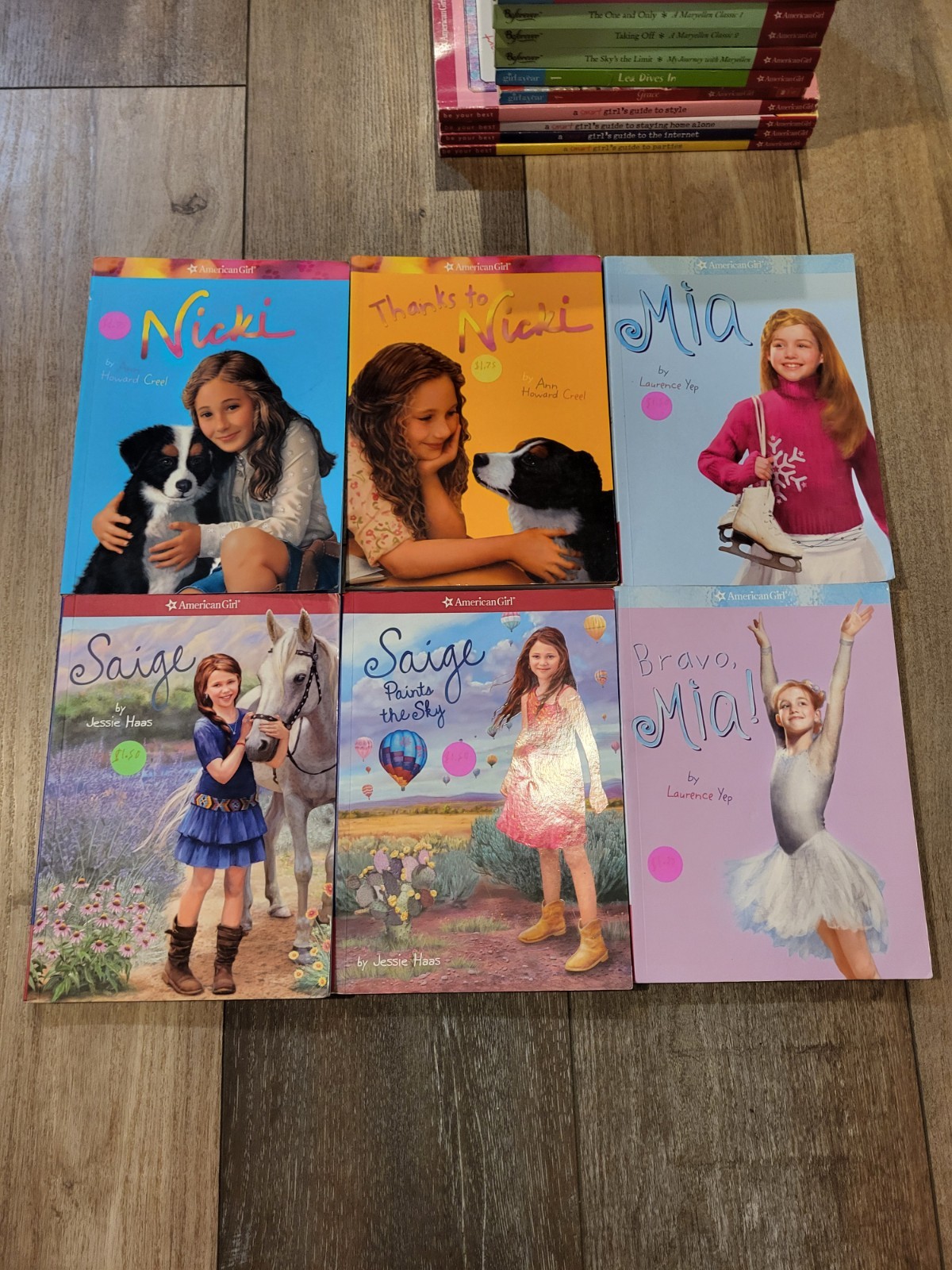Lot Of 37 Various American Girl Books Beforever Kristen Molly Saige And More