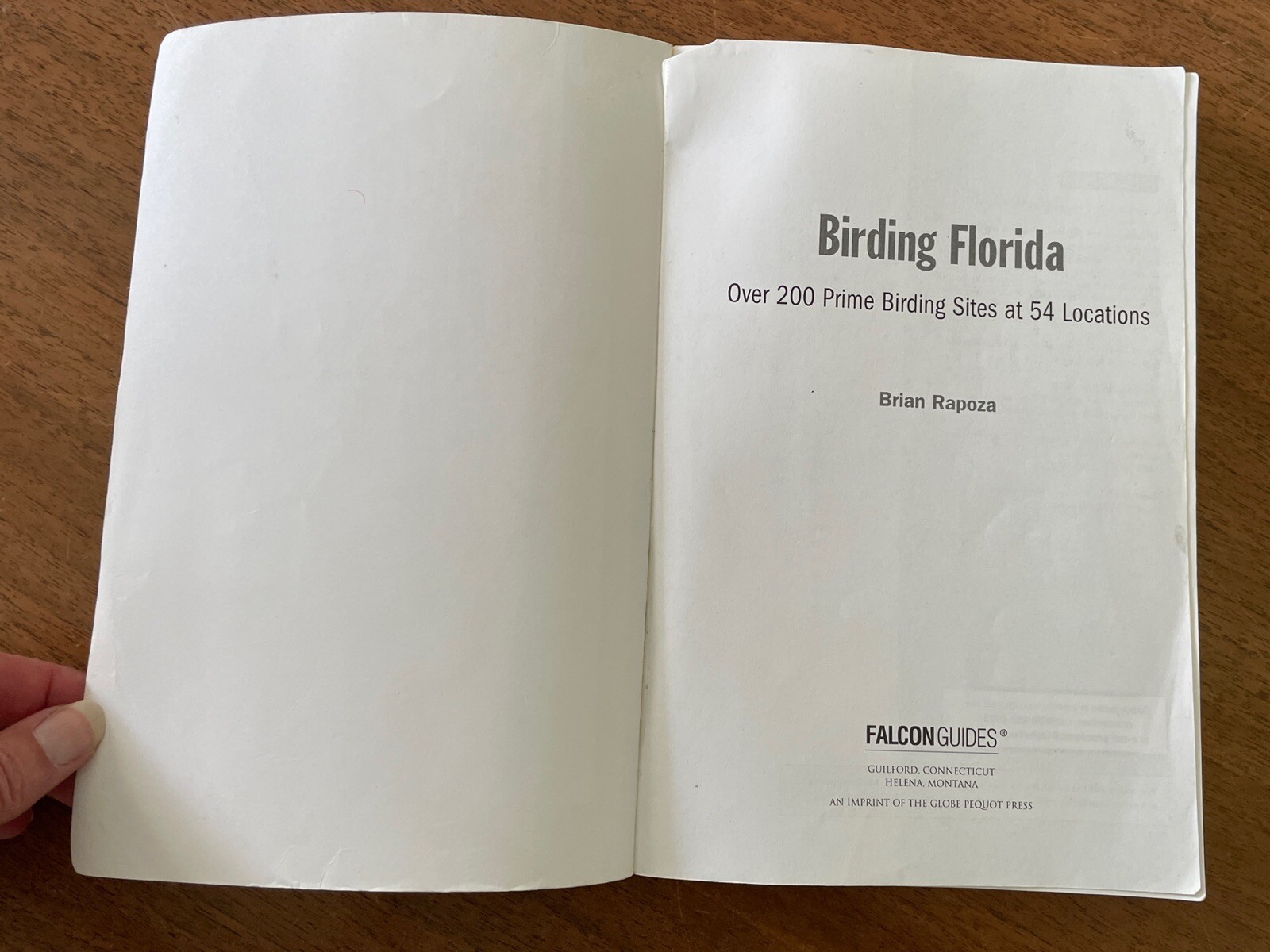 Birding Florida: More Than 200 Prime Birding Sites in 54 Locations PB 2007