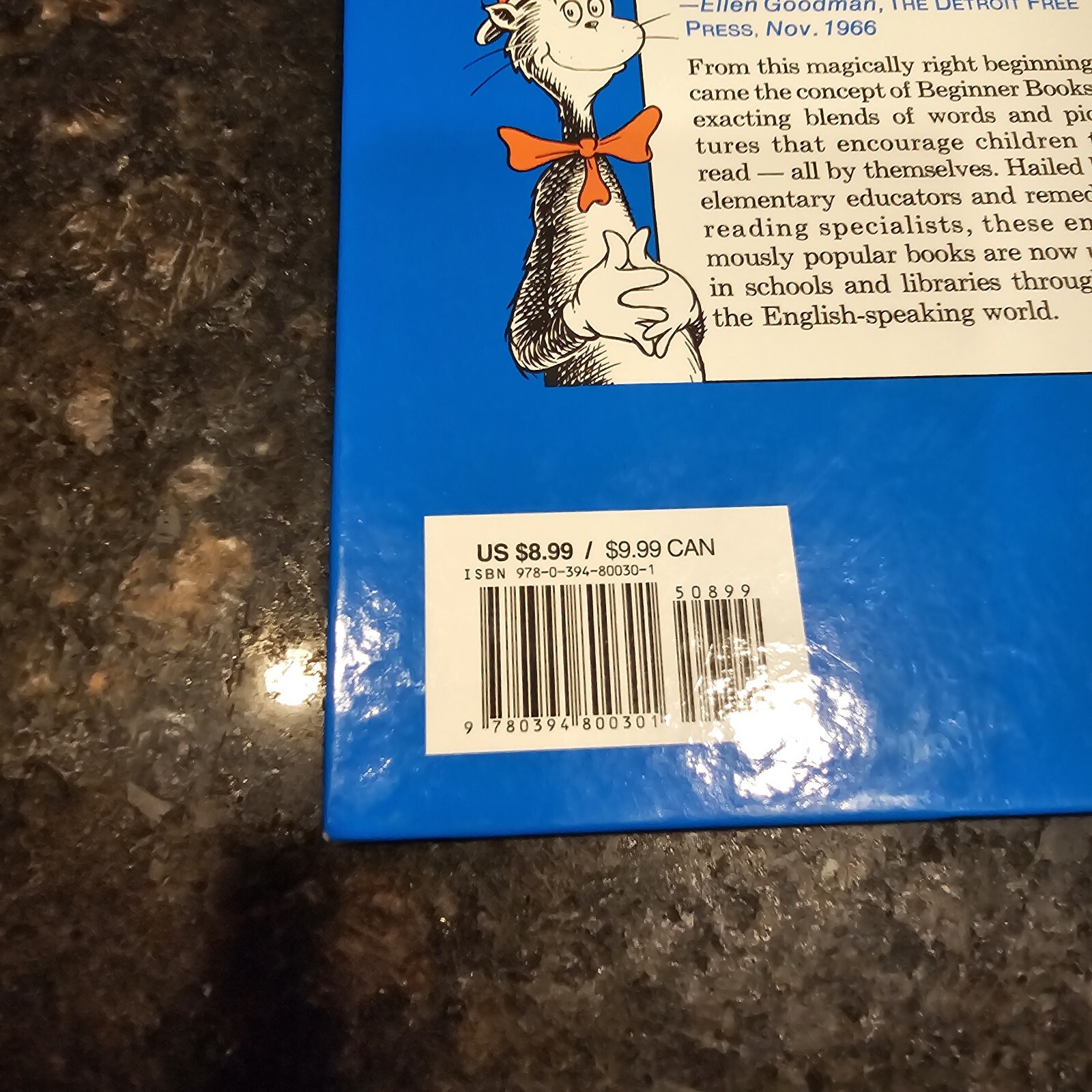 Vintage Dr. Seuss Book Club Edition Dr. Suess’s ABC 1991 Renewed Hardcover
