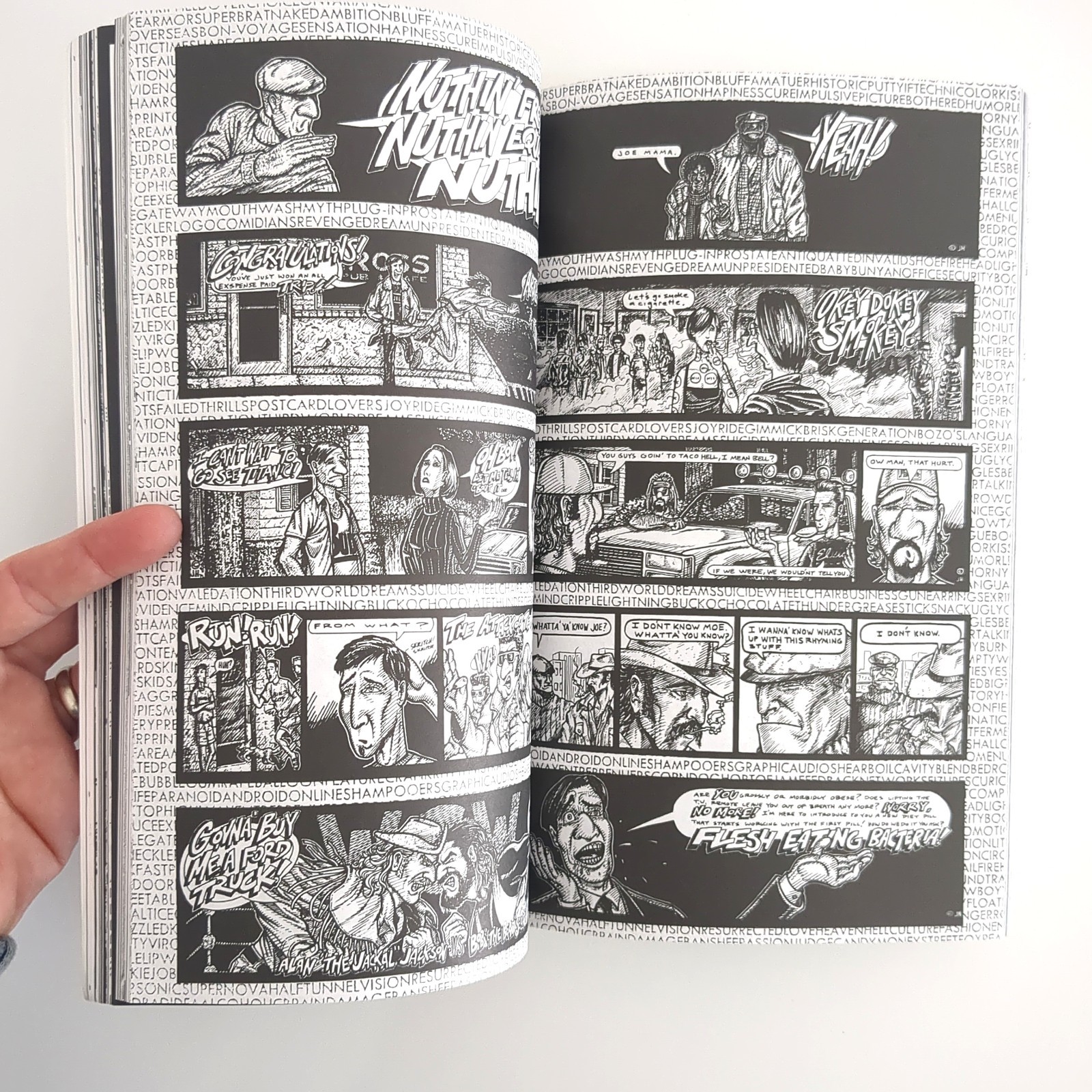 Headstatic Indie Horror Comics Anthology Paperback Book Jay Hacker 2004