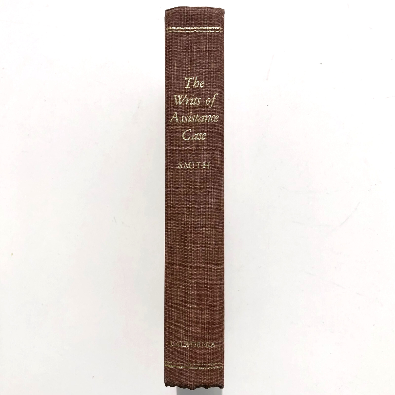 The Writs of Assistance Case by M. H. Smith 1978 Hardcover Law 0520033493 AS IS