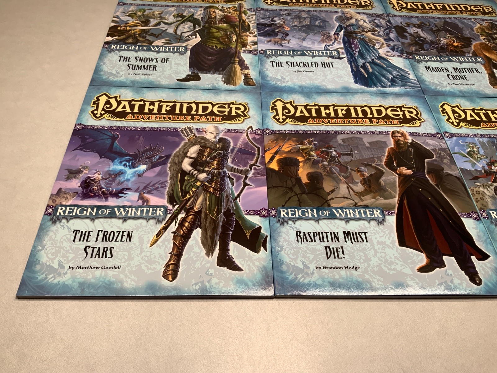 Pathfinder Reign of Winter Complete Six Book Adventure Path 1 2 3 4 5 6 67-72