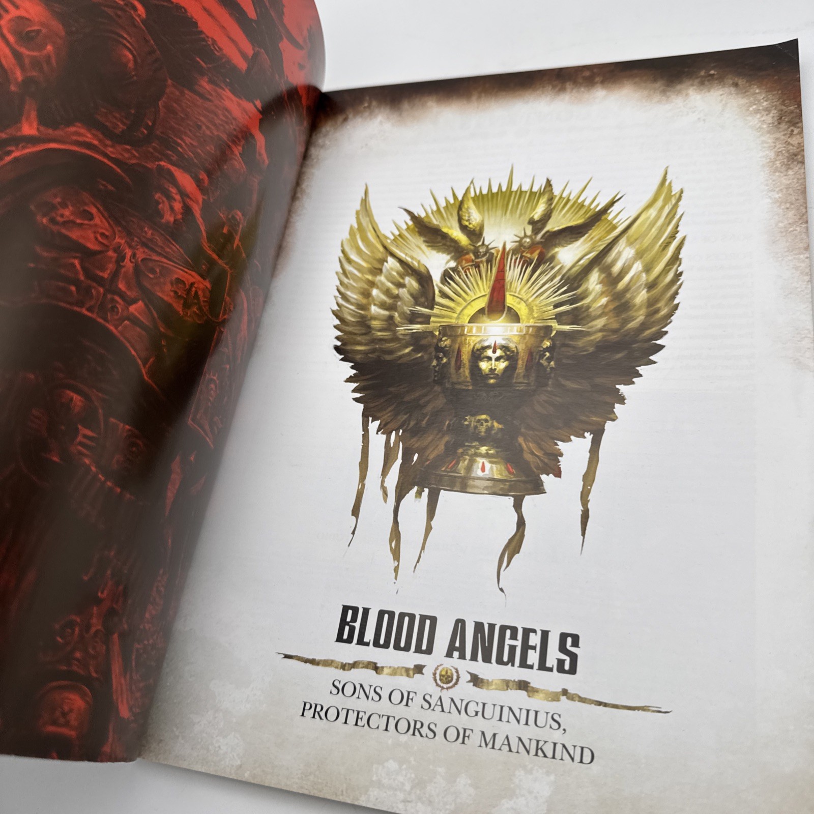 Blood Angels Codex Adeptus Astartes 2014 Warhammer Unread —Fast Free Shipping!