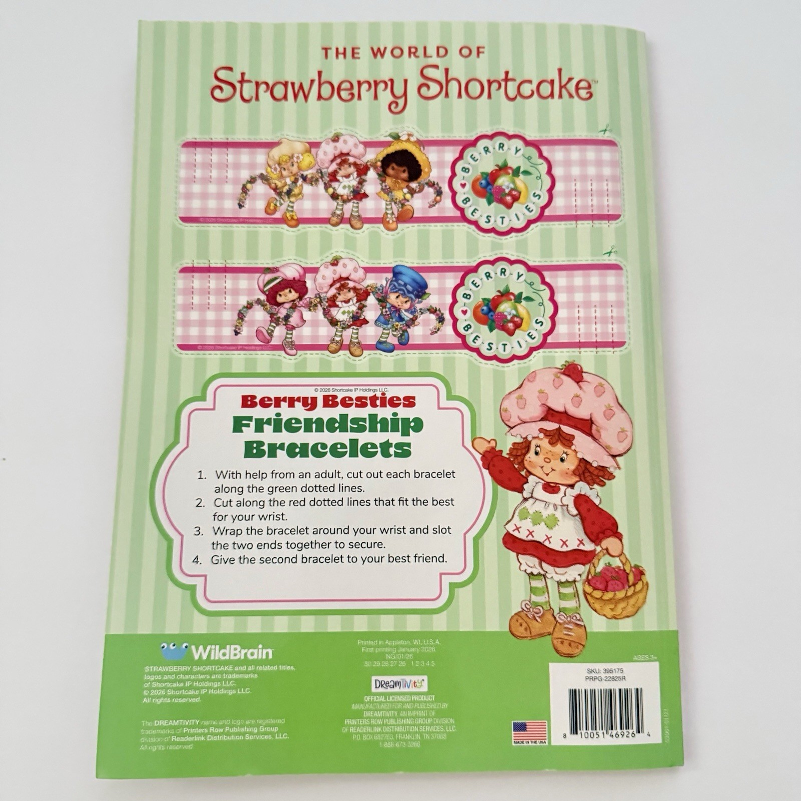 🍓THE WORLD of STRAWBERRY SHORTCAKE 🍓BERRY BESTIES Coloring & Activity Book