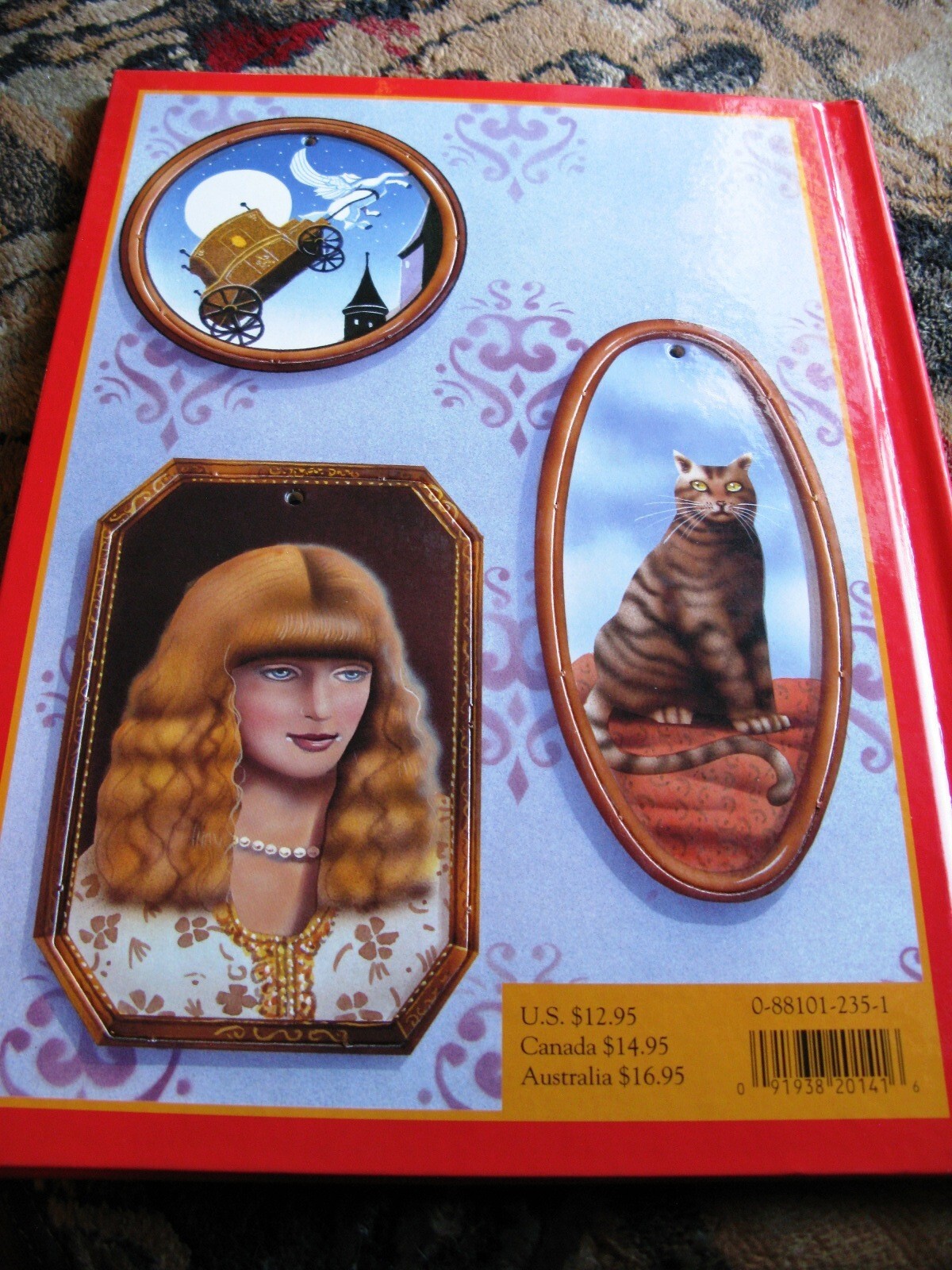 NEW The Nutcracker Christmas Story Book & 5 Pop Out Ornaments HardCover 44 Pages