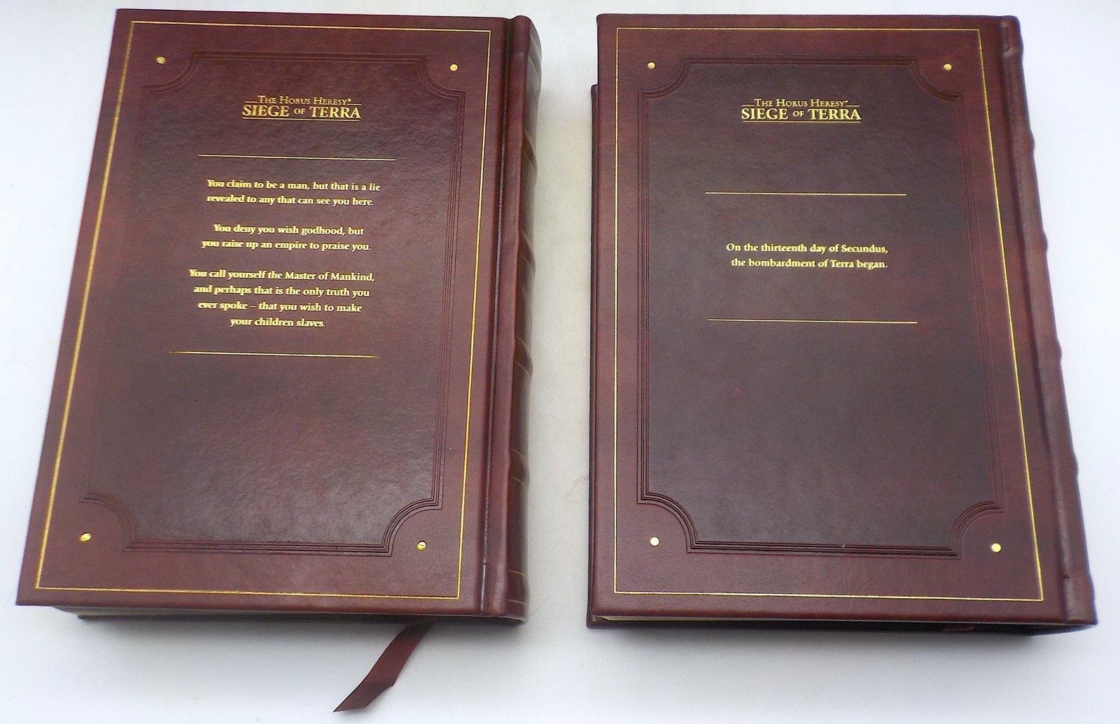 SEIGE OF TERRA LIMITED EDITION COMPLETE SET OF 14 VOLUMES Warhammer