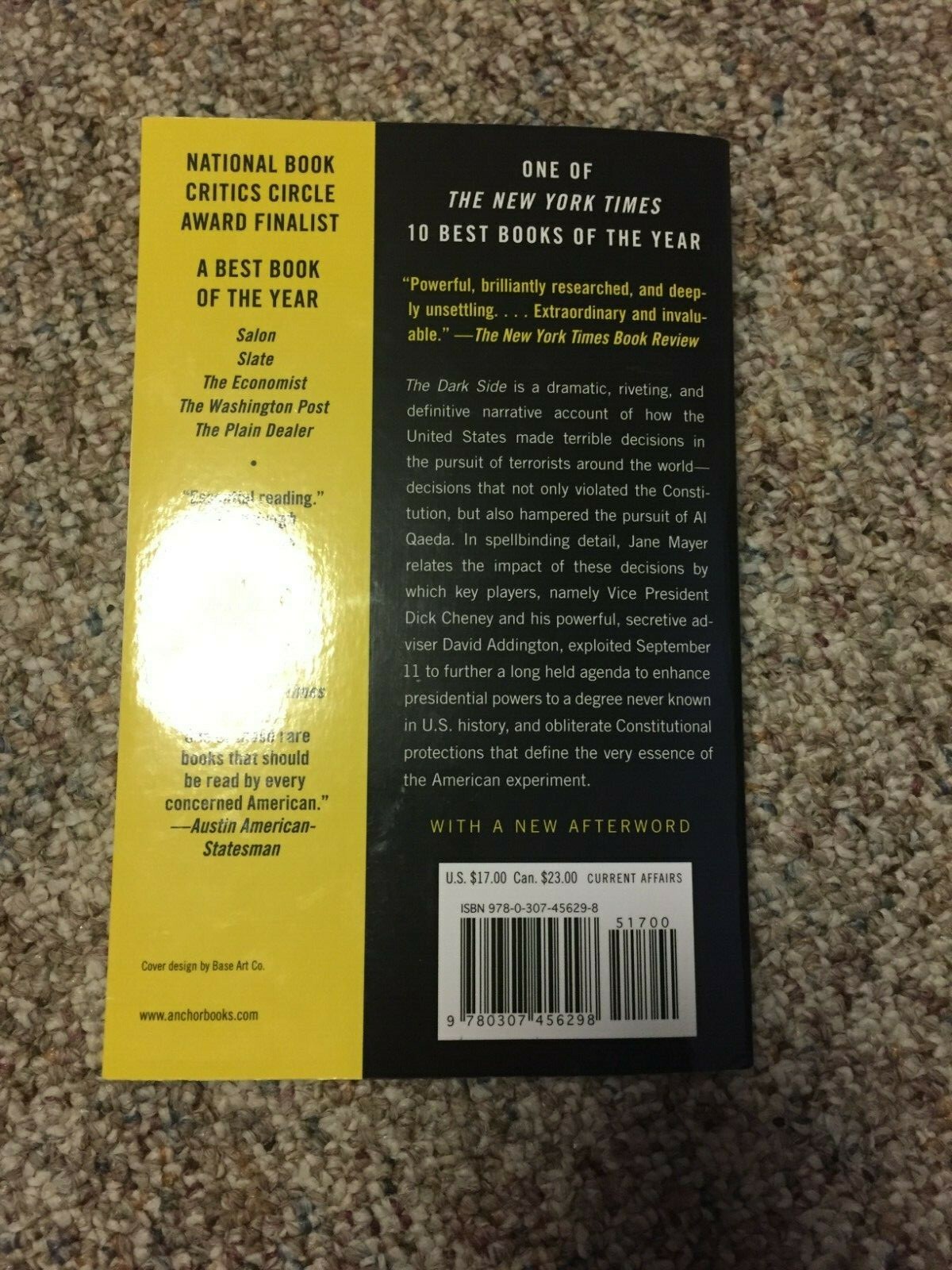 The Dark Side by Jane Mayer