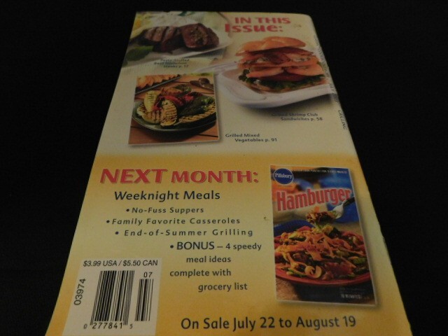 Pillsbury “Grilling” Cookbook July 2003 #269 – 94 pages – Great Recipes!