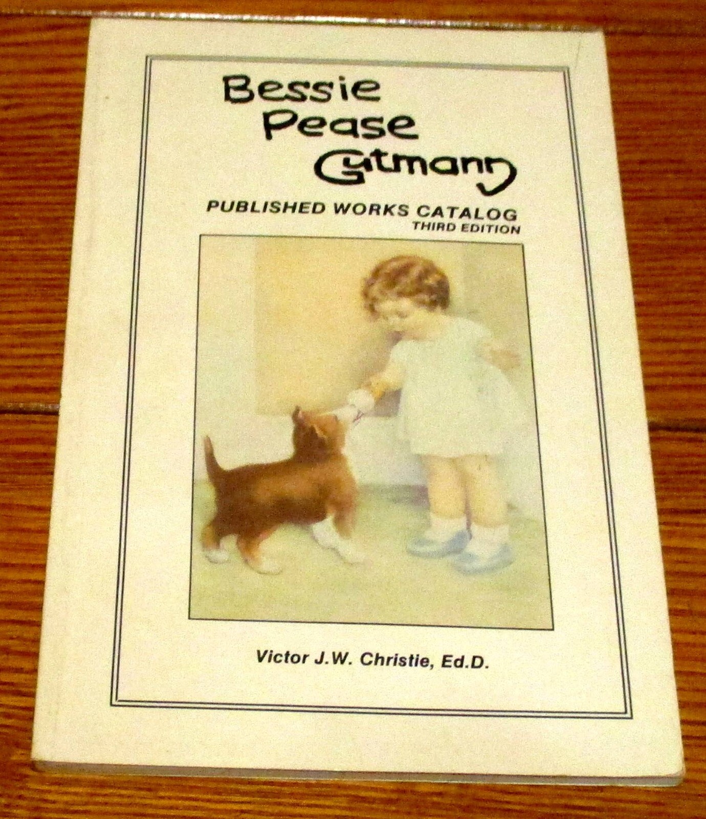 1986 Bessie Pease Gutmann by Victor J. W. Christie SIGNED 74 Pages Softcover