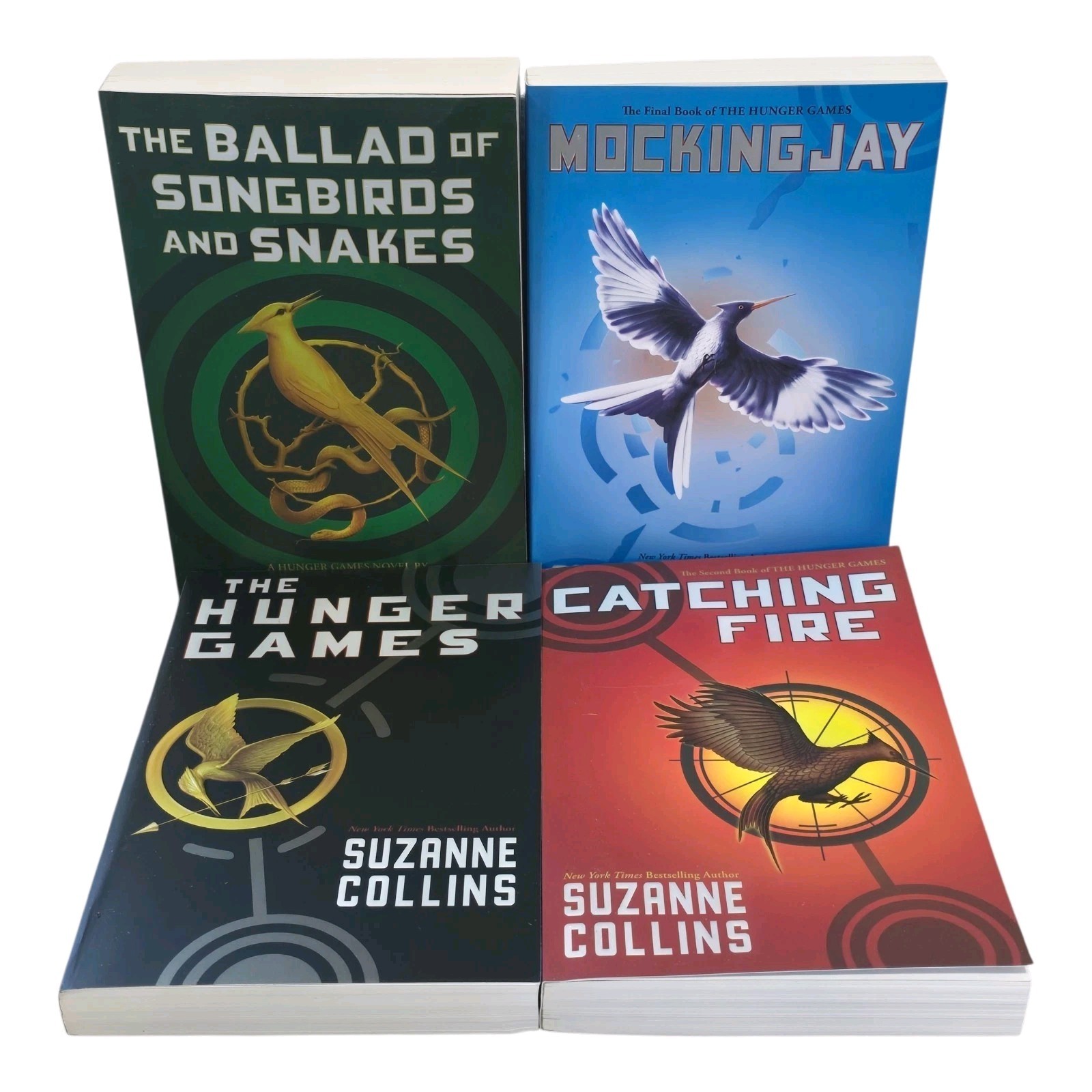 The Hunger Games Four-Book Collection Suzanne Collins Box Set Scholastic Inc.