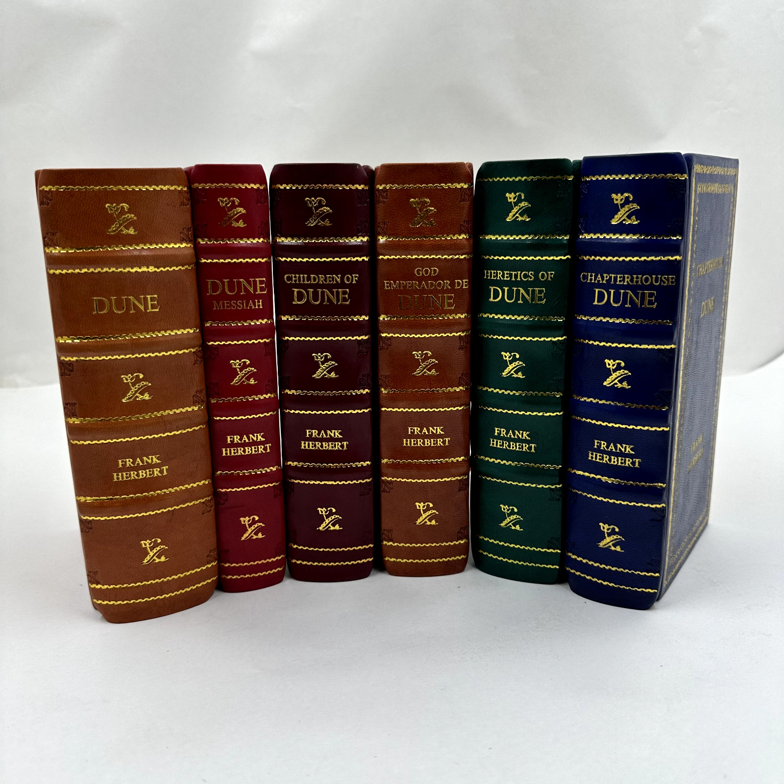 Dune Series 6 Books Collection Set By Frank Herbert [Premium Leather Bound]
