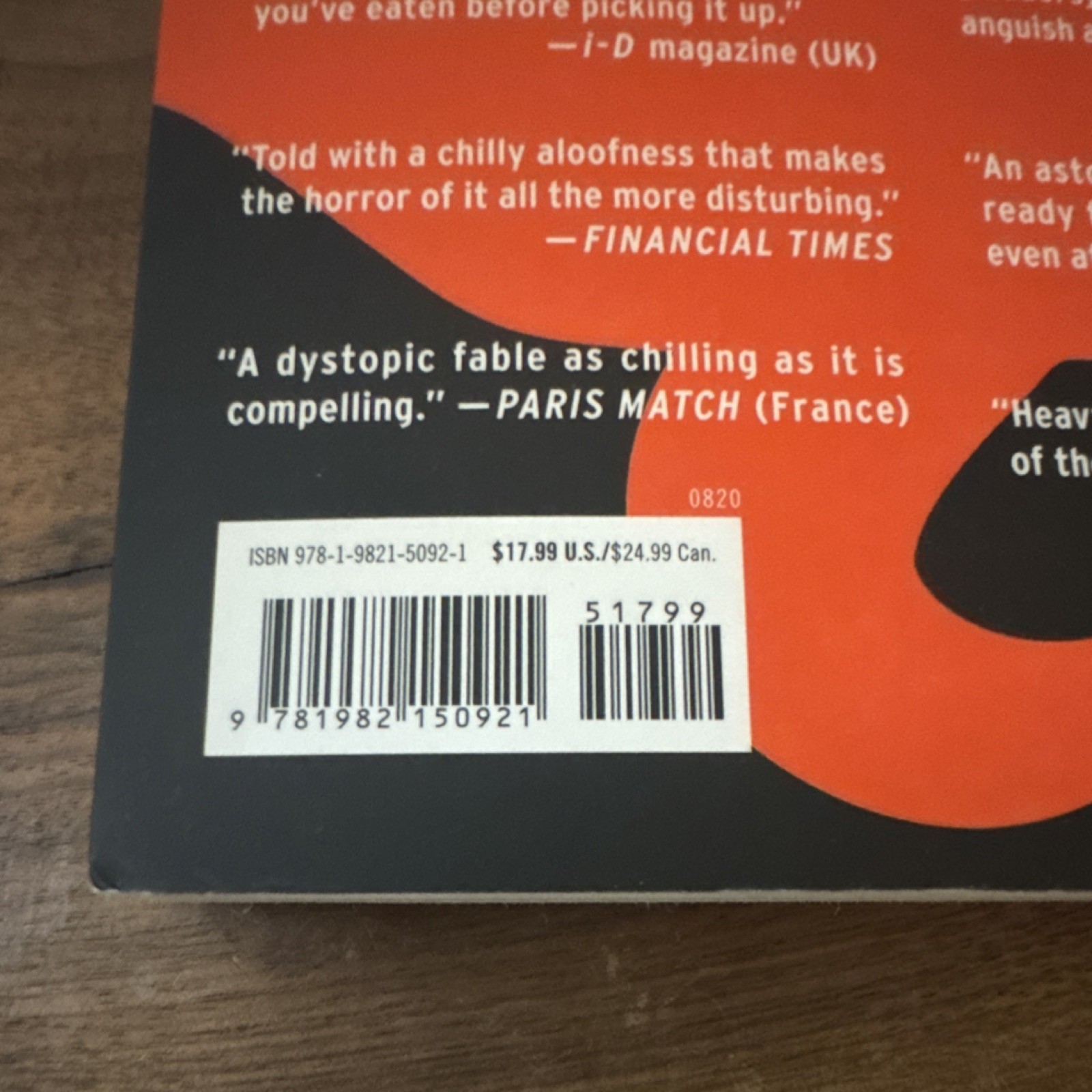Tender Is the Flesh – Agustina Bazterrica 2020 Trade Paperback Scribner