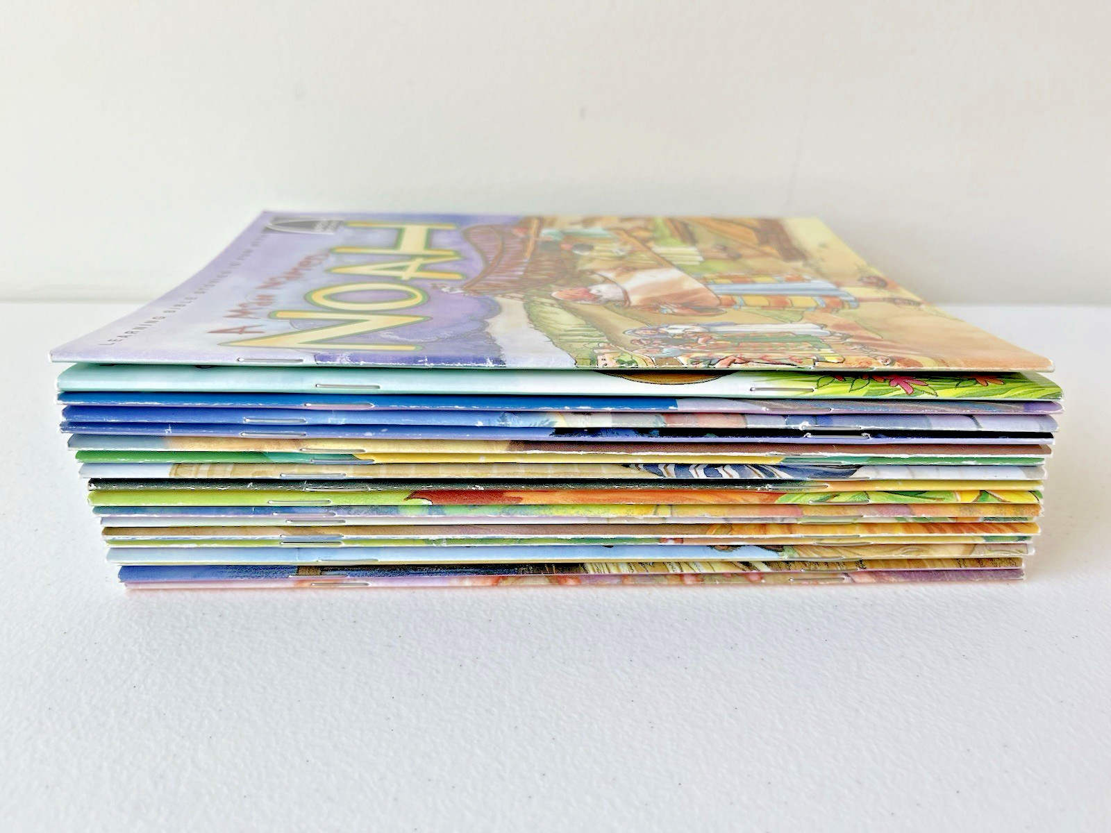 Lot of 18 ARCH books Learning Bible Stories Is Fun Religion for Children CLEAN