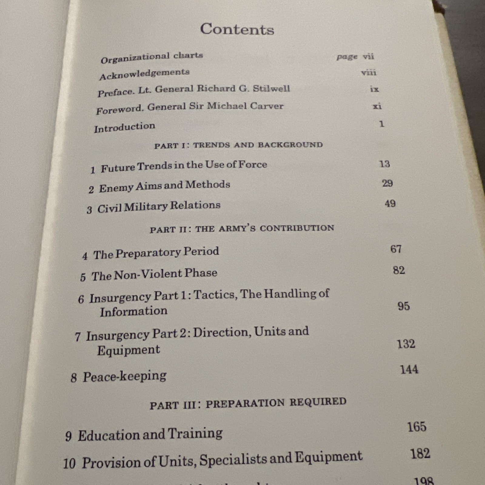 LOW INTENSITY OPERATIONS; SUBVERSION, INSURGENCY, By Frank Kitson Review Copy