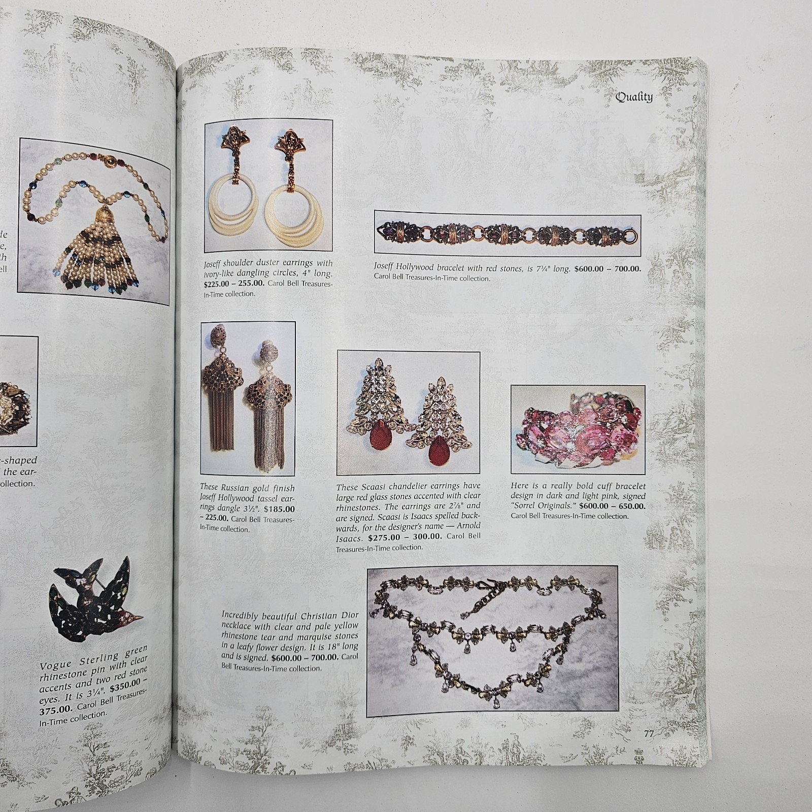 COMPLETE SET | Inside the Jewelry Box 1-3 by Ann Pitman | Reference PB VG