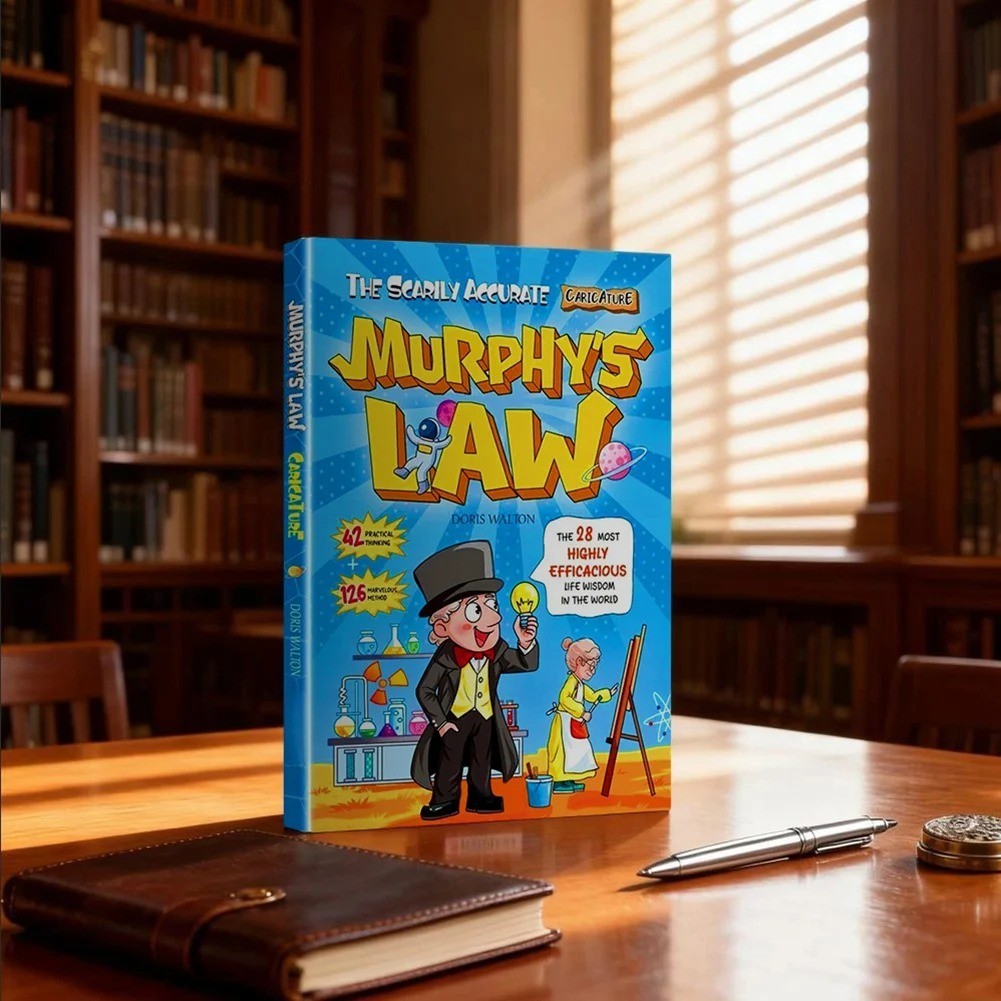 Murphy’s Law Learning Book for Kids 8-12 with 128 Pages Paperback Illustrated