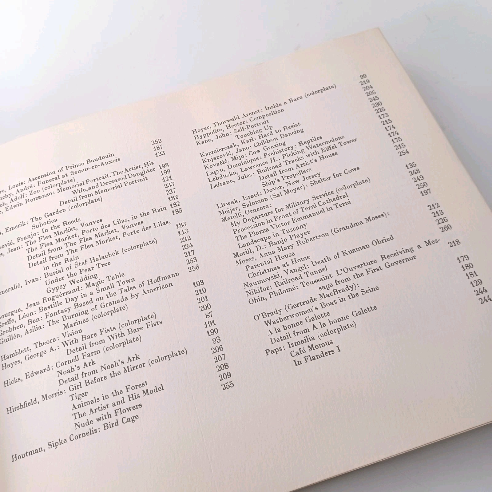 Modern Primitives: Masters Of Naive Painting Oto Bihalji-Merin HB Harry N.Abrams