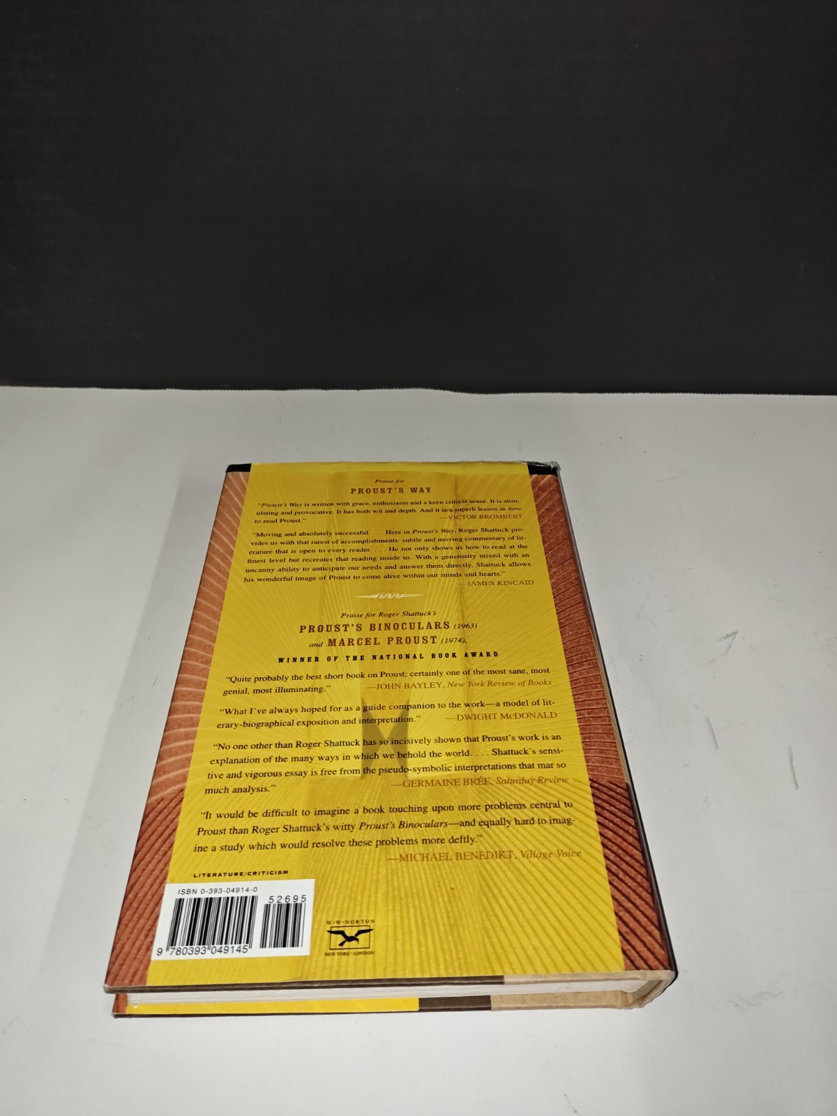 Proust’s Way A Field Guide To In Search Of Lost Time By Roger Shattuck Book 2000