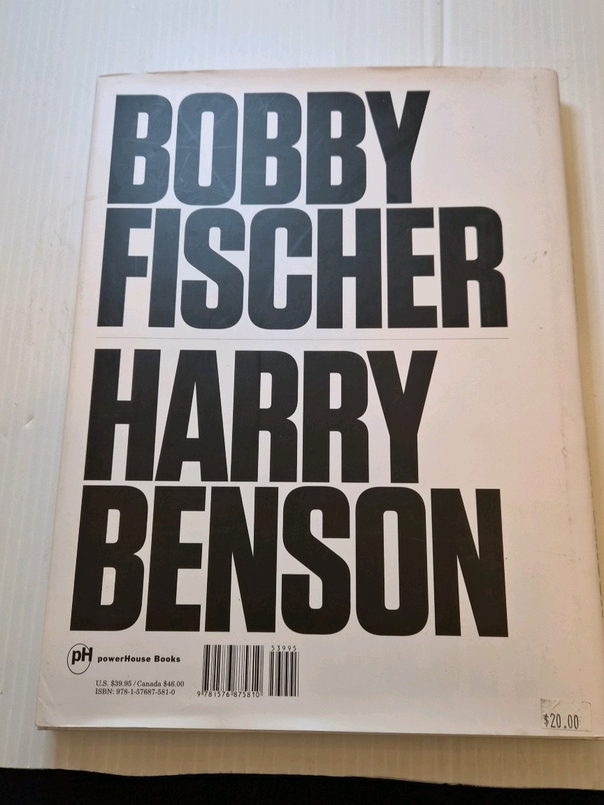 Bobby Fischer by Harry Benson (2011, Hardcover)