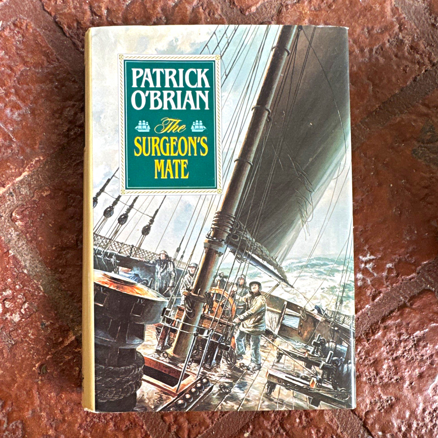 Patrick O’Brian The Surgeon’s Mate Hardcover W. W. Norton 1994 Norton Ed DJ