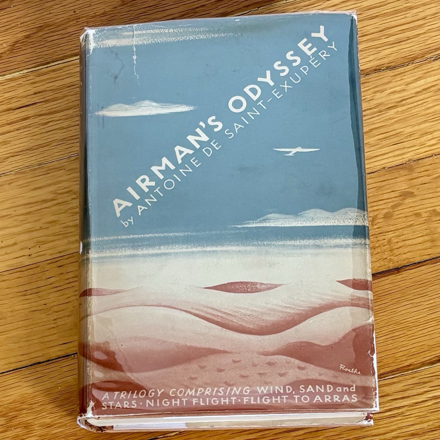 ANTOINE DE SAINT-EXUPERY—Airman’s Odyssey—1st Ed Hardcover—Reynal—1942—RARE—VG-