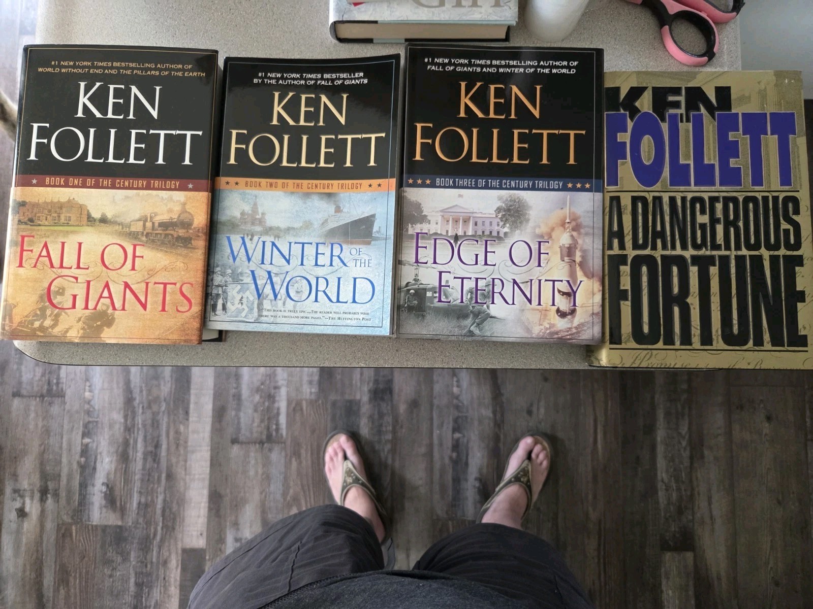 Ken Follett Complete Century Triology +1 Book= 4 Books HC & PB