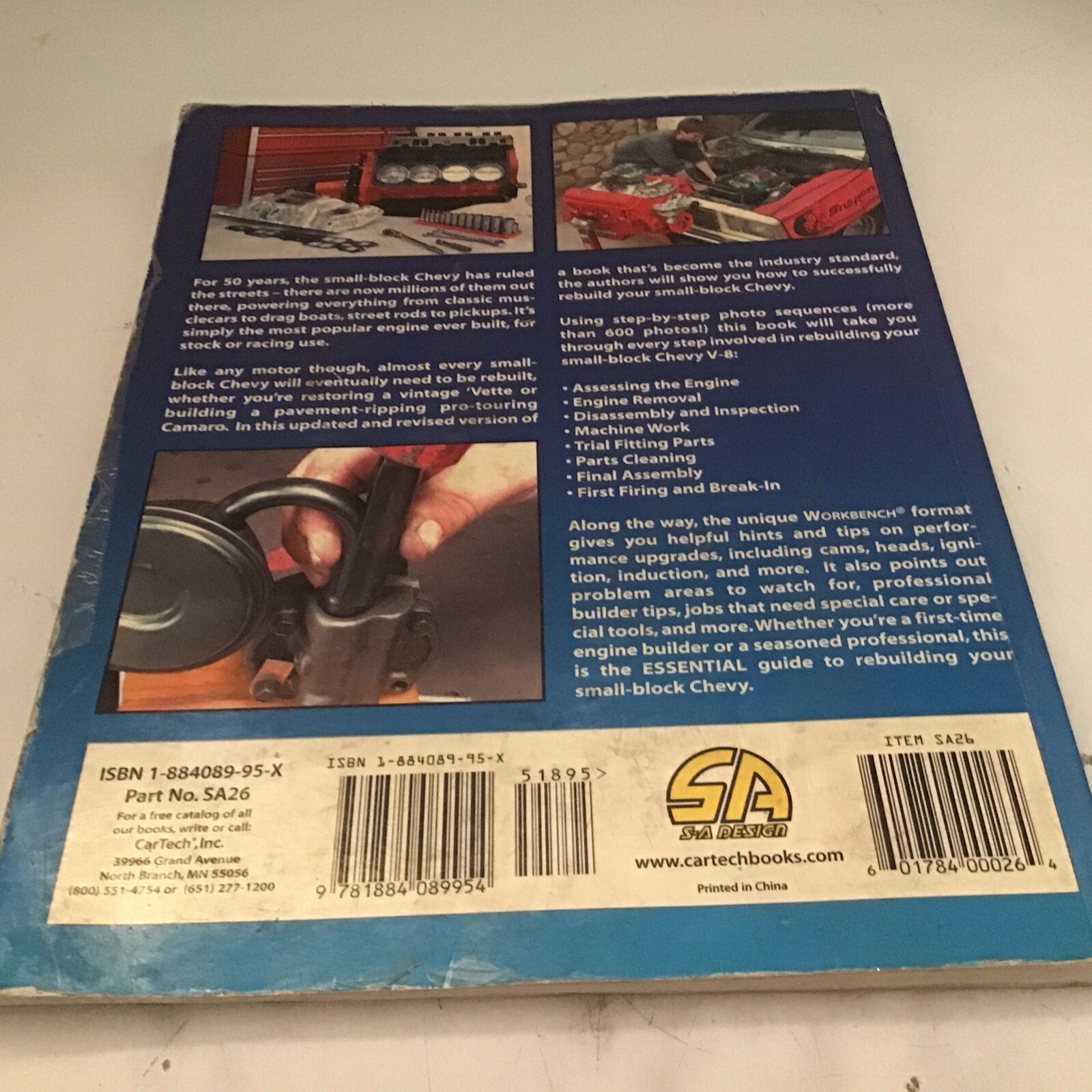 How to Rebuild the Small-Block Chevy -Revised (S-A Design Workbench Series)