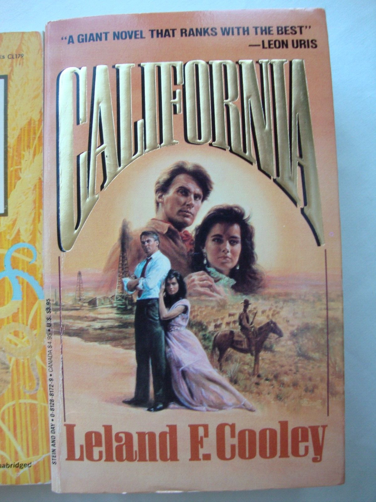 2 new OCTOPUS, CALIFORNIA pb books HISTORICAL DRAMA paperbacks FICTION, rare